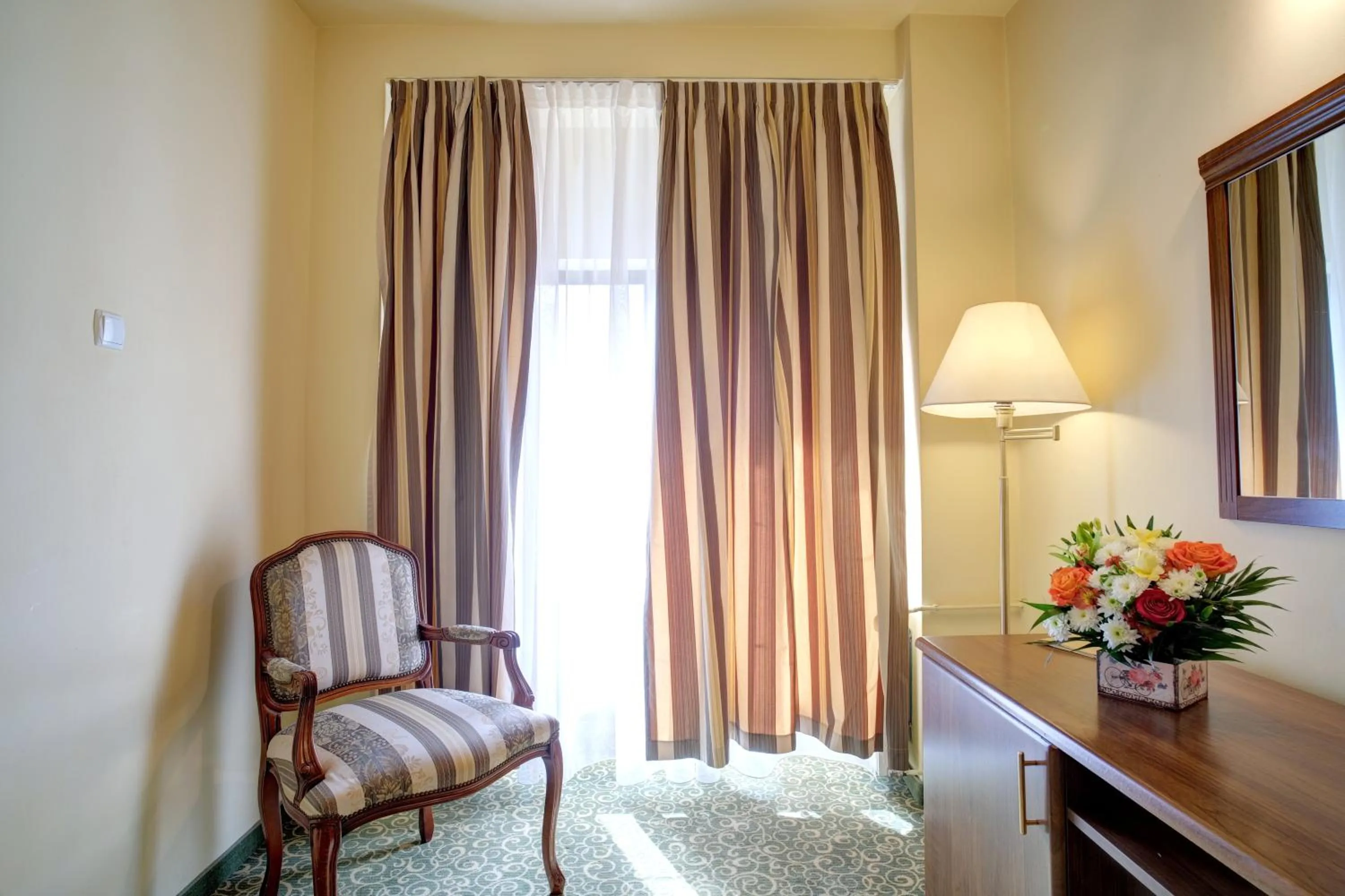 Area and facilities in Hotel Central