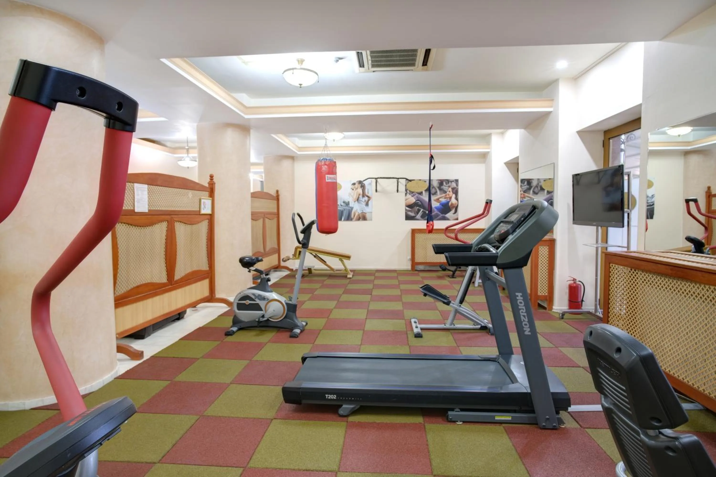 Fitness centre/facilities in Hotel Central