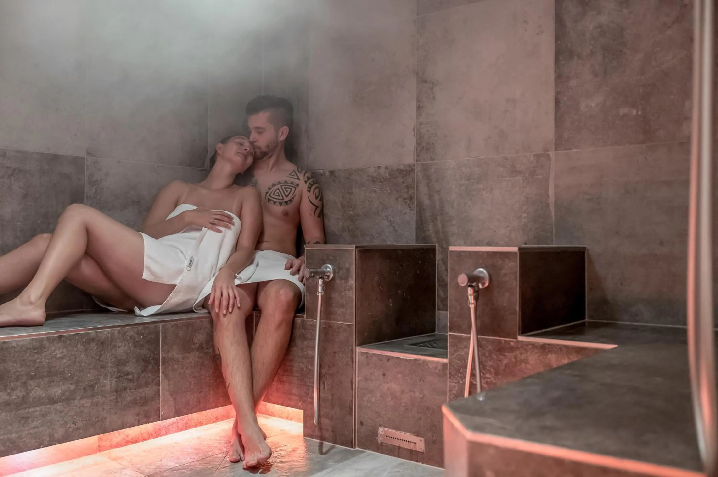 Sauna in 4 Sterne Superior Mühle Resort 1900 - Adults only