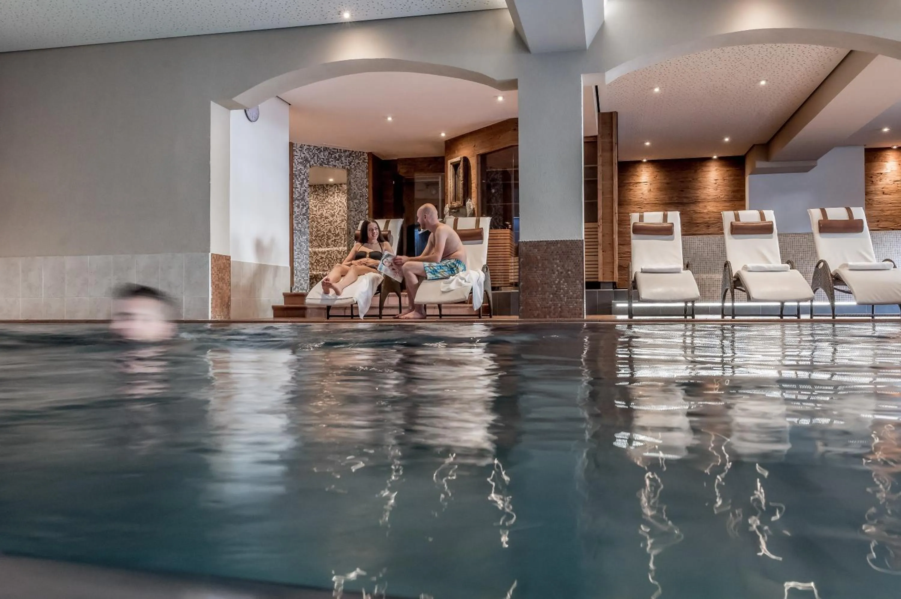 Public Bath in 4 Sterne Superior Mühle Resort 1900 - Adults only