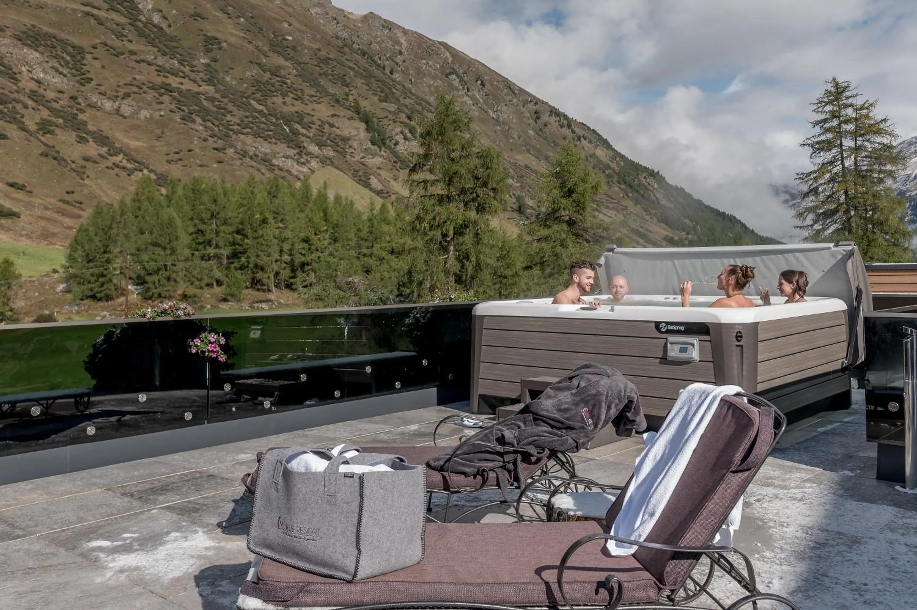 Swimming pool in 4 Sterne Superior Mühle Resort 1900 - Adults only