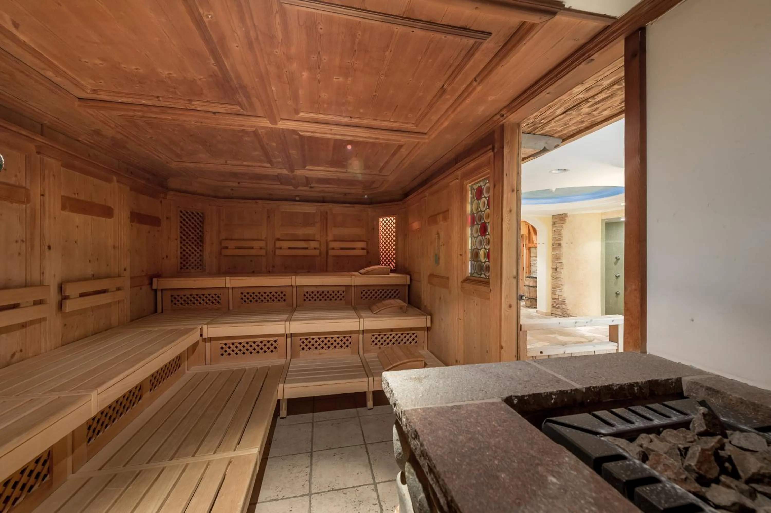 Sauna in 4 Sterne Superior Mühle Resort 1900 - Adults only