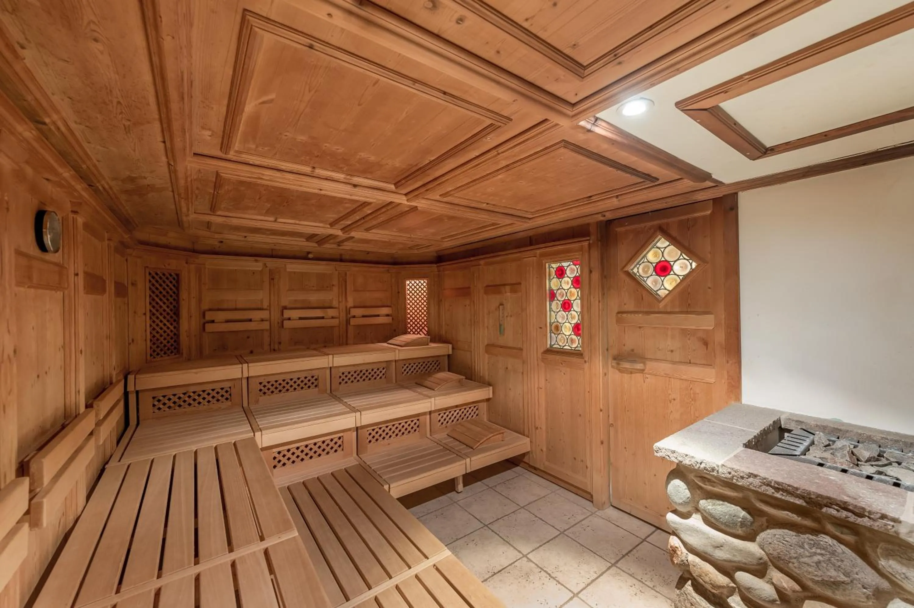 Sauna in 4 Sterne Superior Mühle Resort 1900 - Adults only