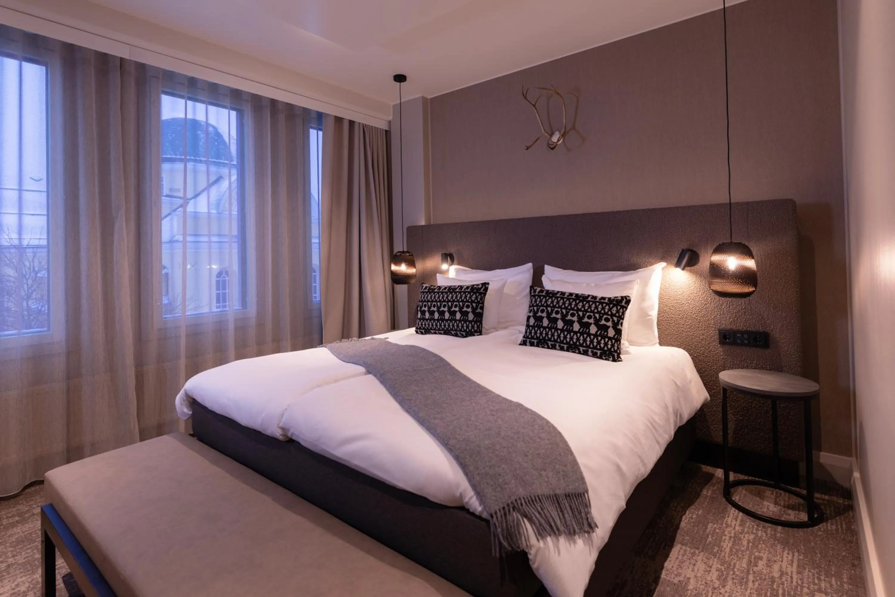 Bed in Lapland Hotels Oulu