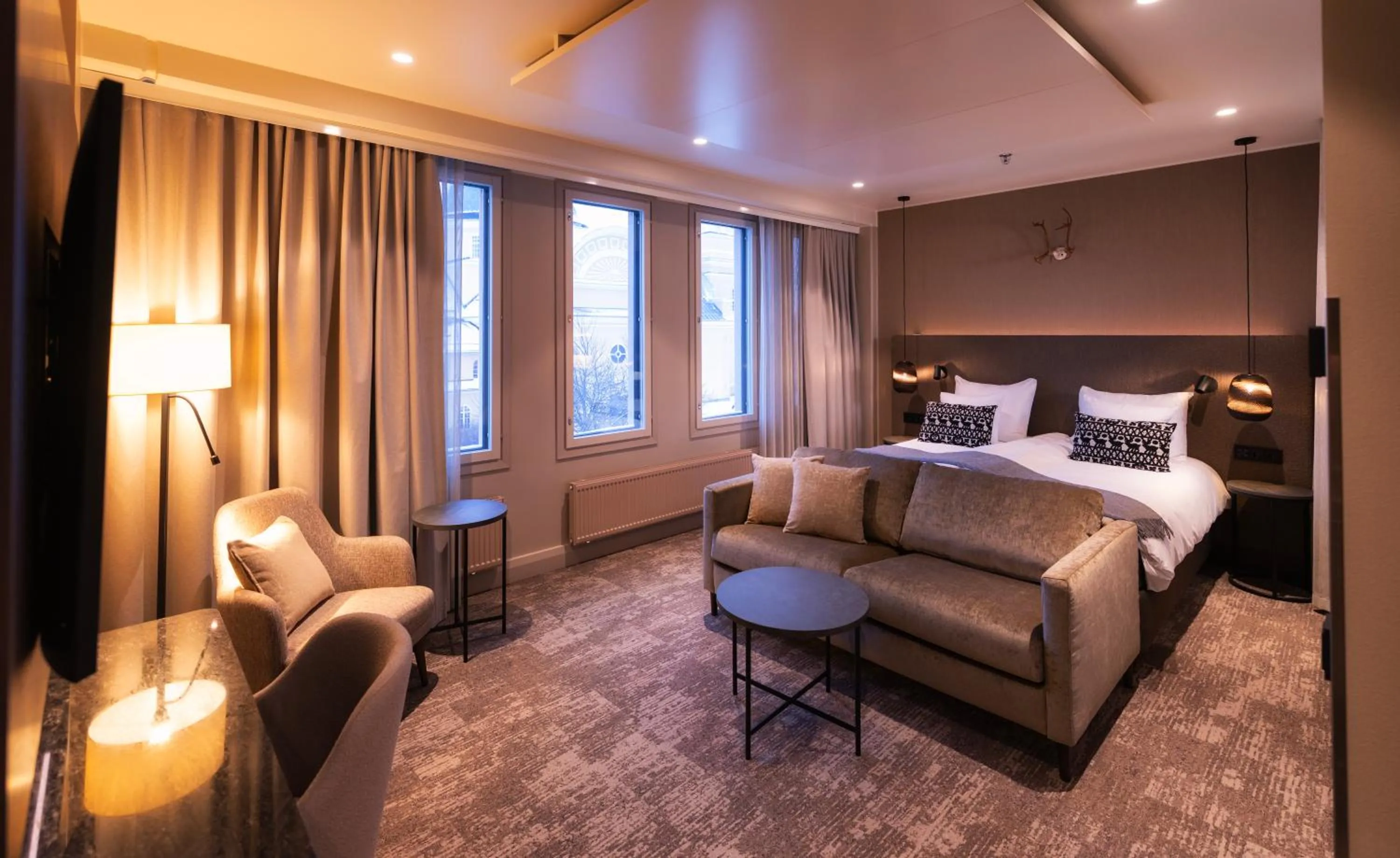 Photo of the whole room, Bed in Lapland Hotels Oulu