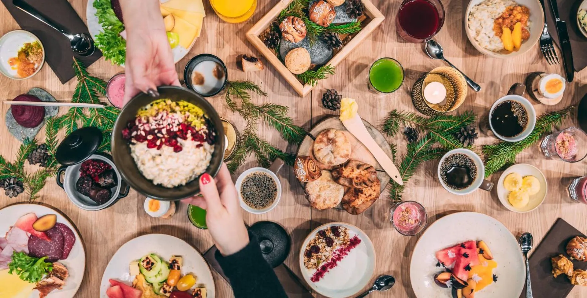 Breakfast in Lapland Hotels Oulu