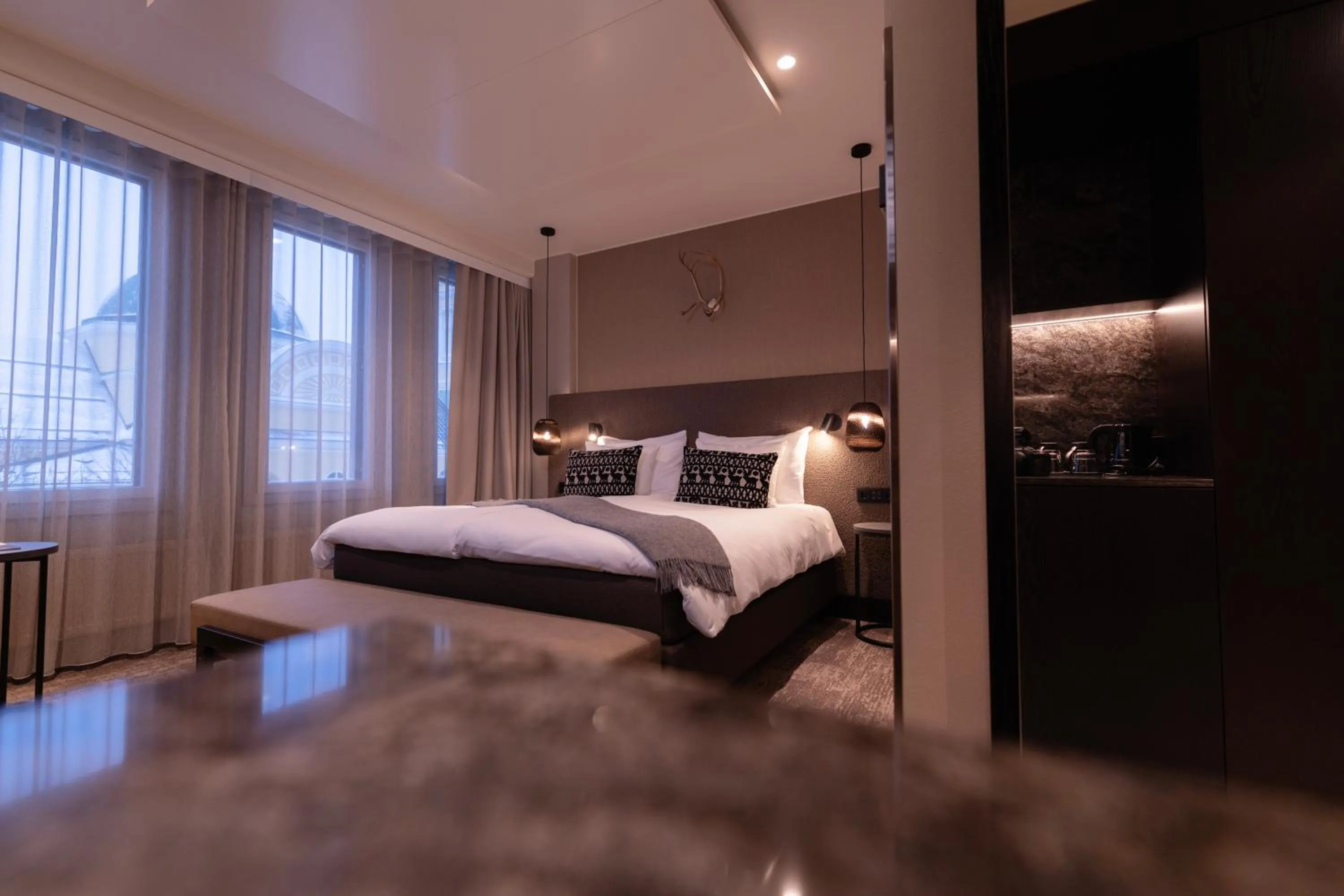 Photo of the whole room, Bed in Lapland Hotels Oulu