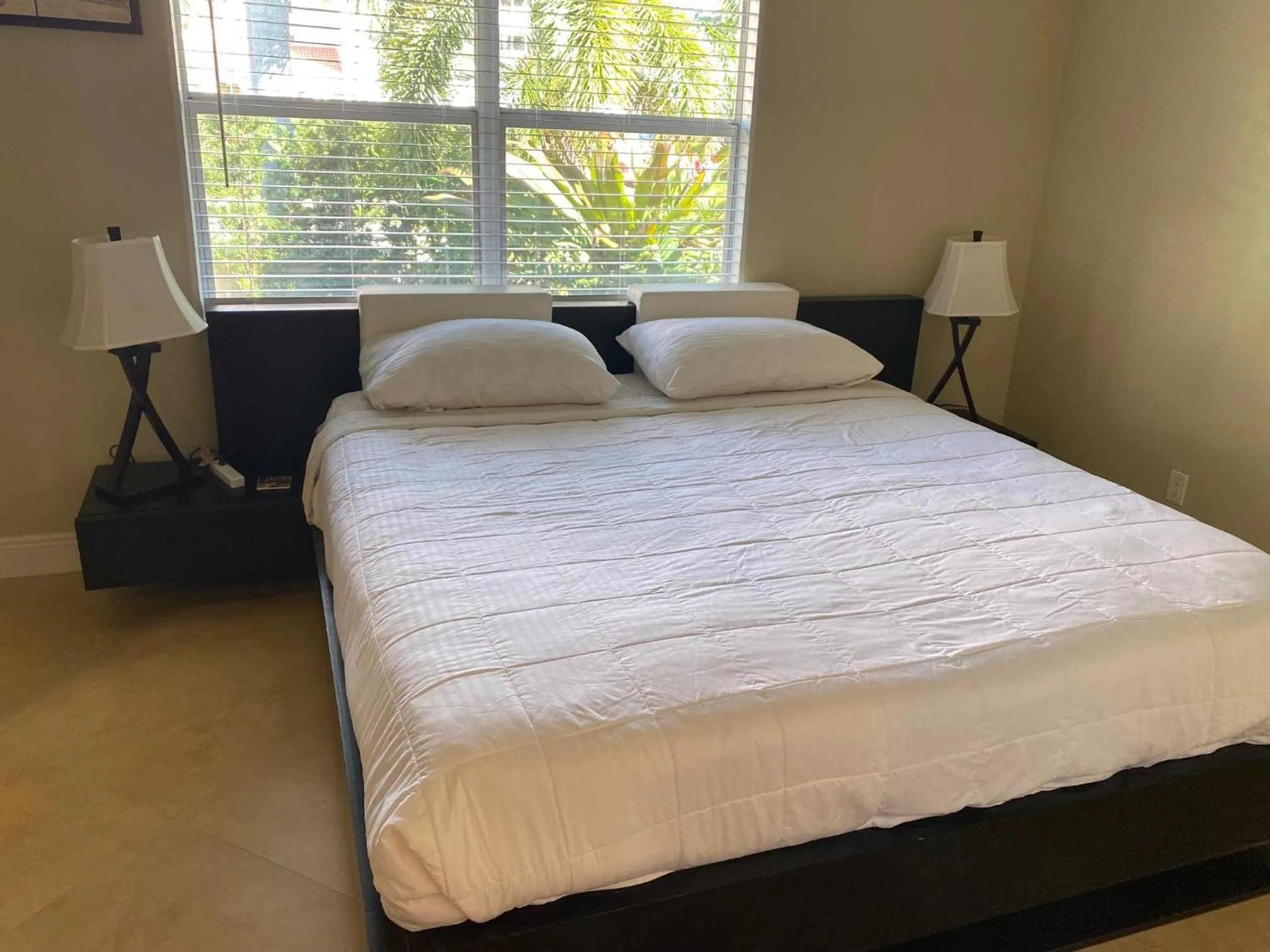 Bed in Atlantic Shores Vacation Villas