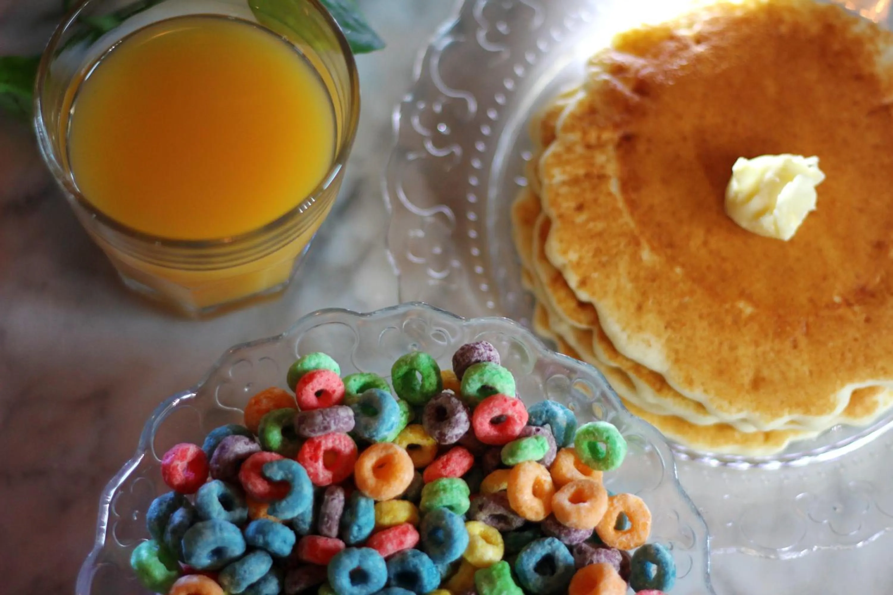 Breakfast, Food in Crates at the Gaythering - Men Only