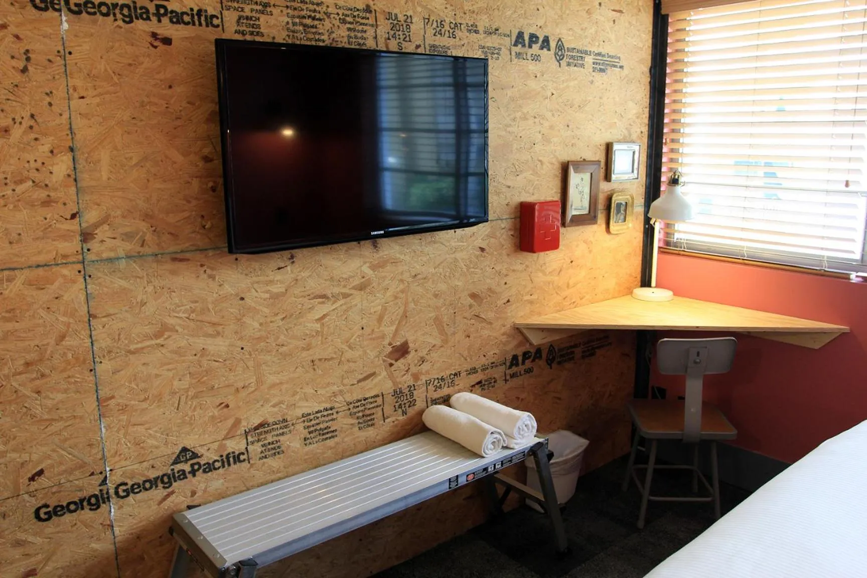 Bedroom, TV/Entertainment Center in Crates at the Gaythering - Men Only