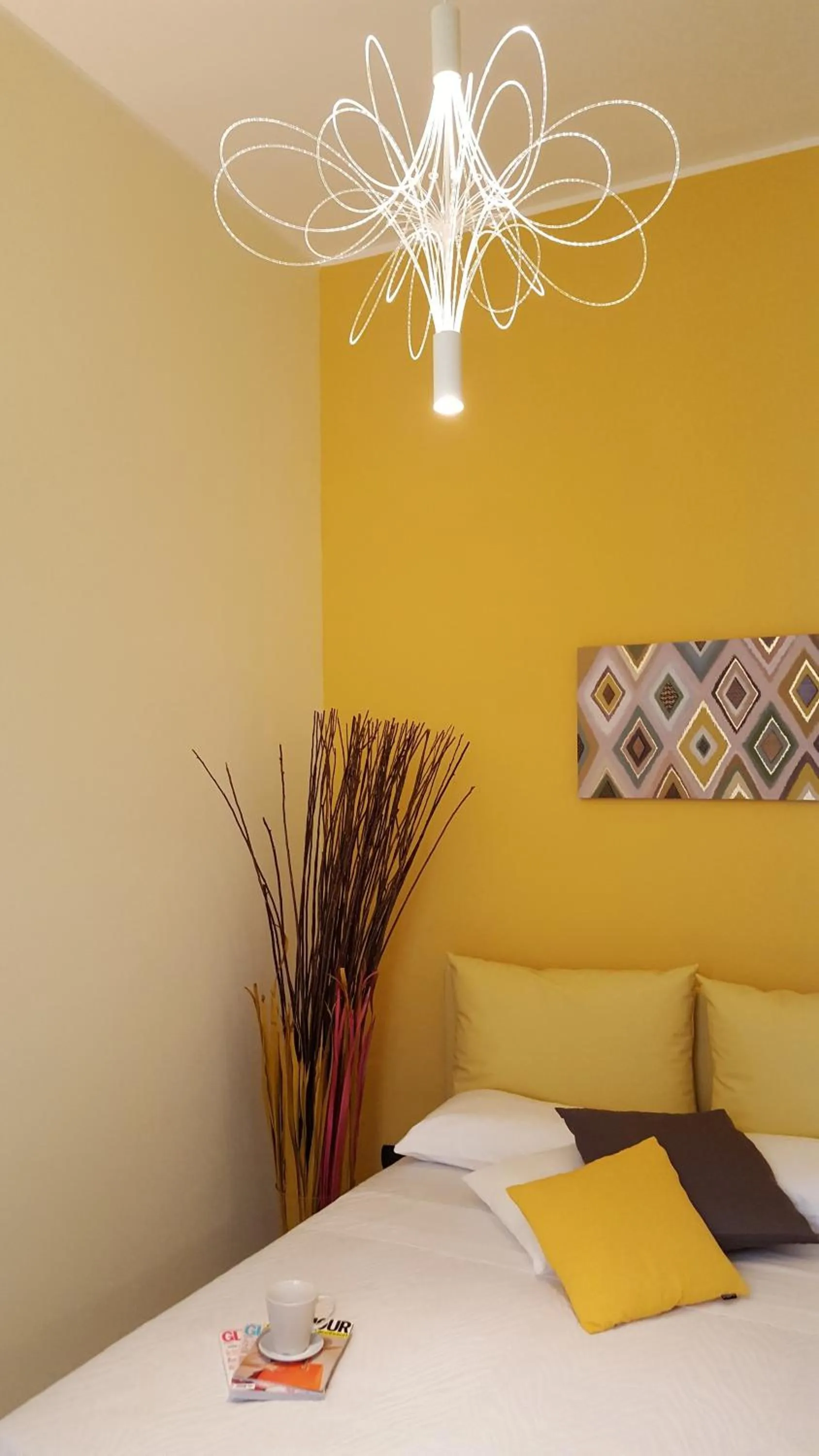 Decorative detail, Bed in B&B La Canzanella