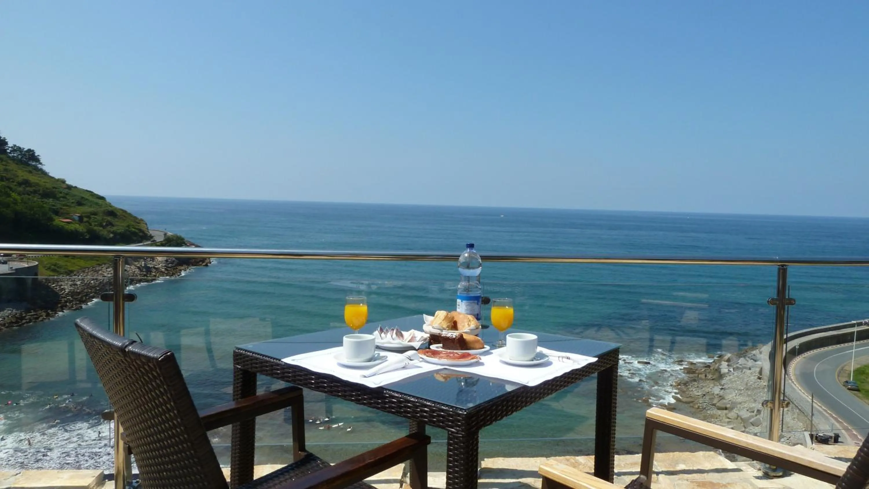 Garden in Hotel Itxas Gain Getaria