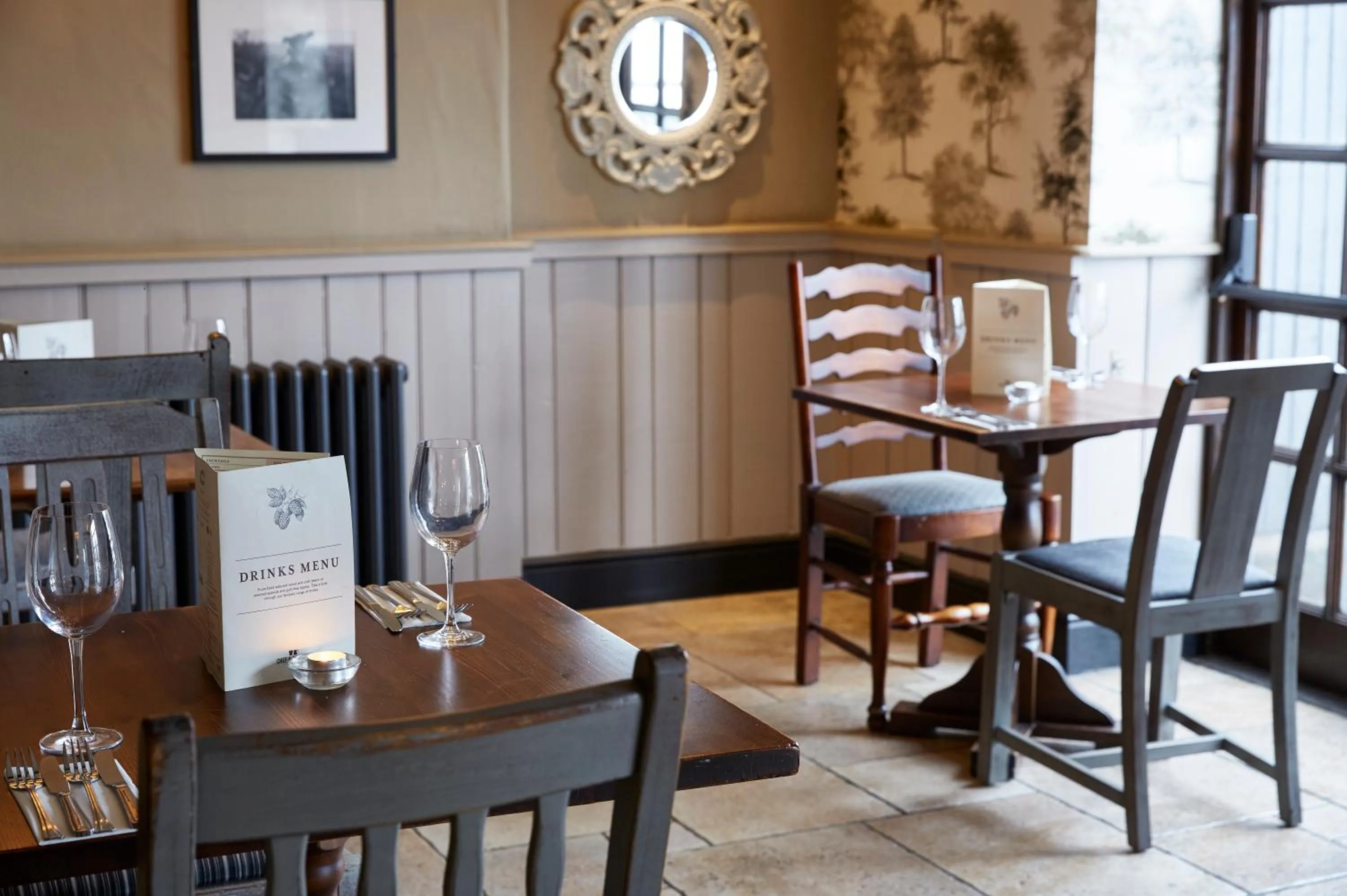 Dining area in Crossroads by Chef & Brewer Collection