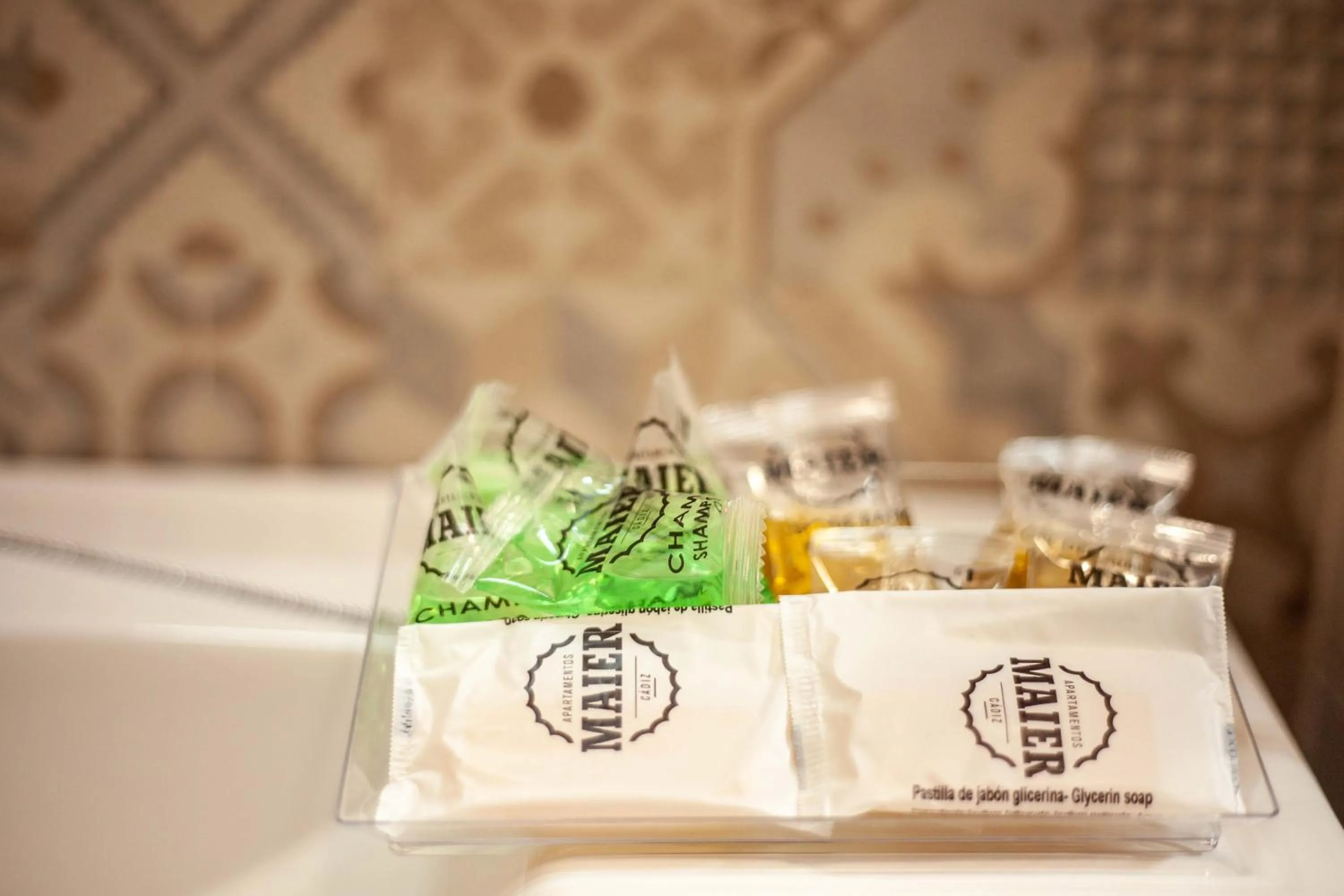 Bathroom in Apartamentos Maier