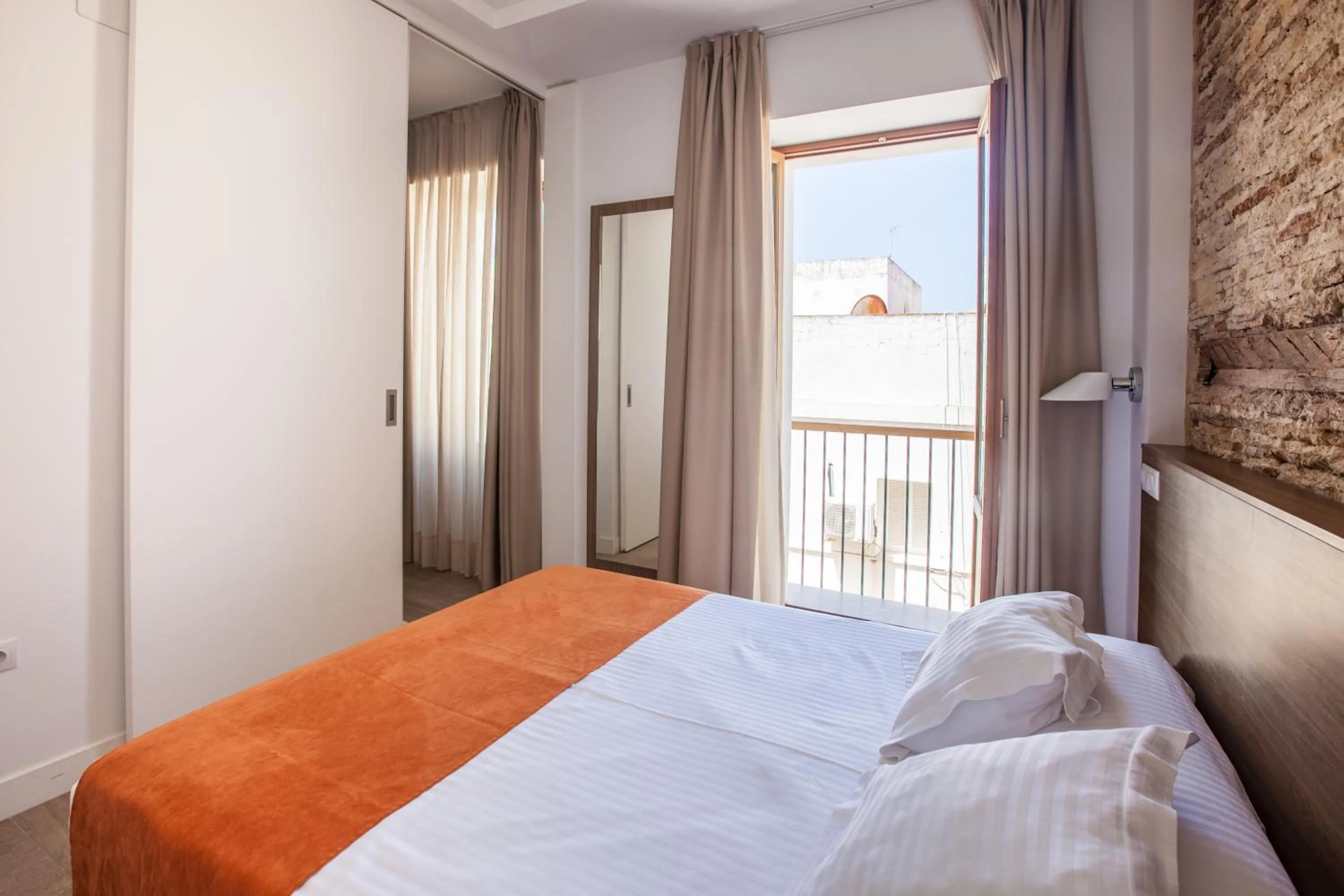 Bed in Apartamentos Maier