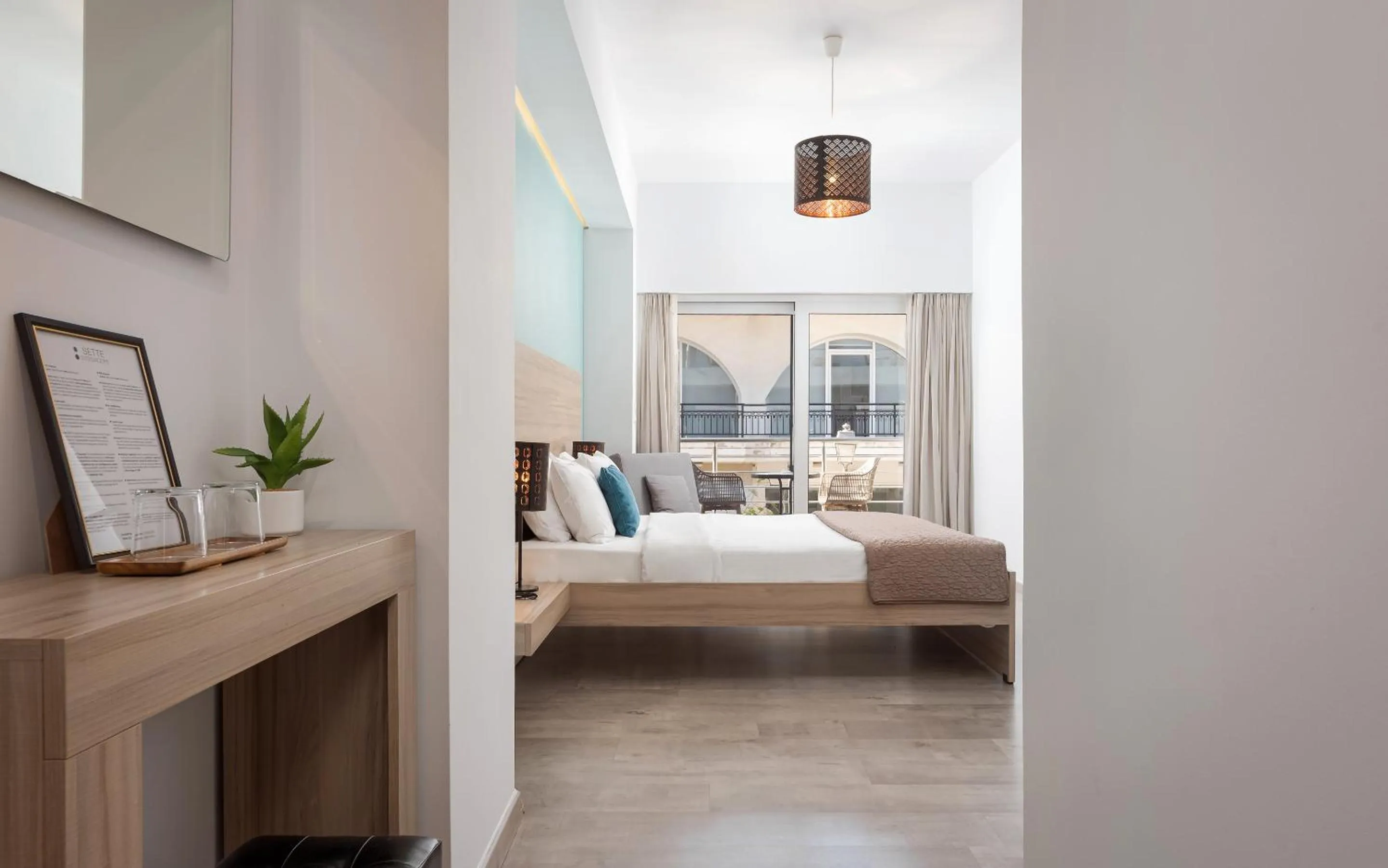 Bed in Sette Suites & Rooms - Adults Only