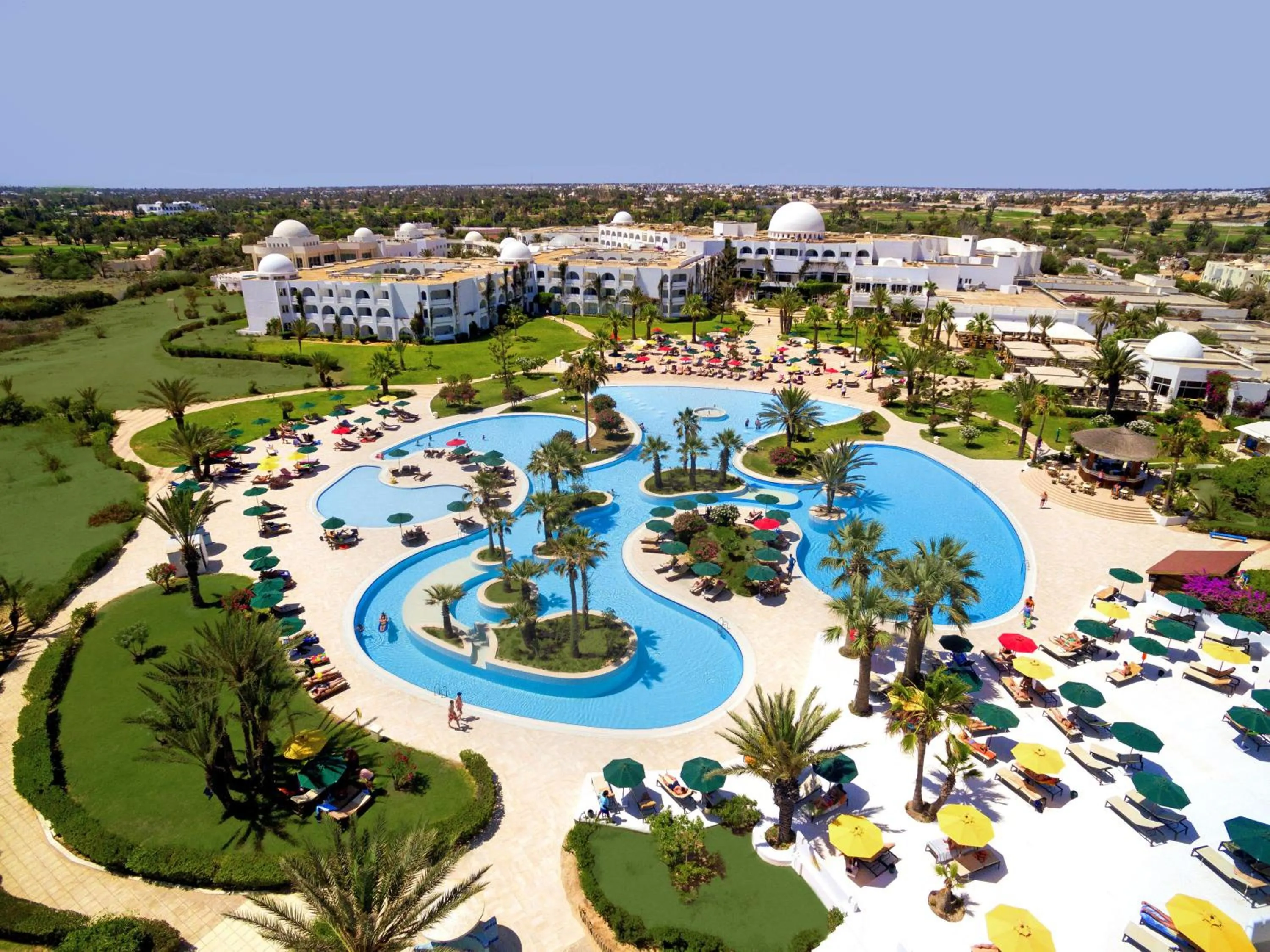 Bird's eye view in Djerba Plaza Thalasso & Spa