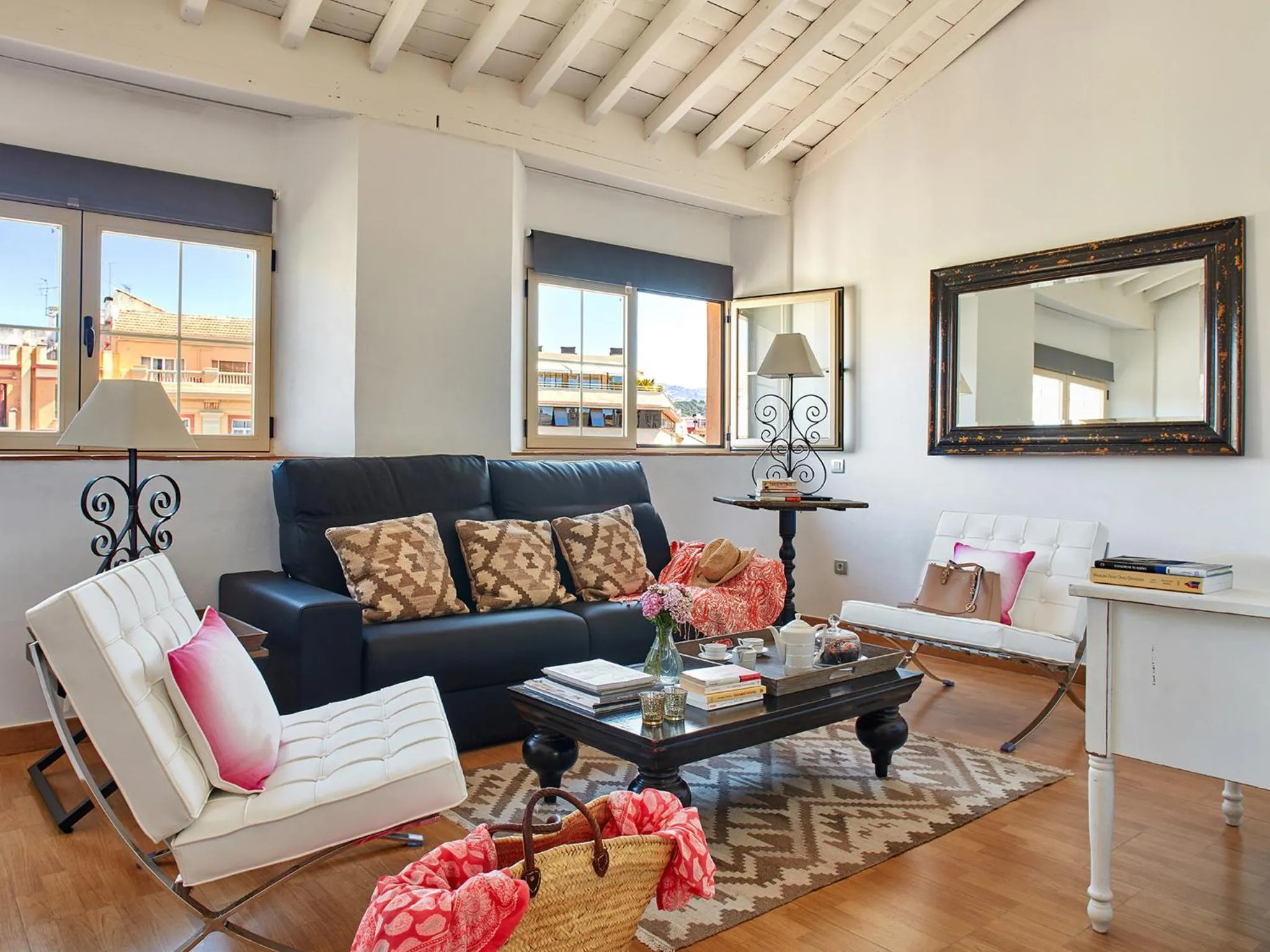 Living room in Lodgingmalaga Plaza Constitucion