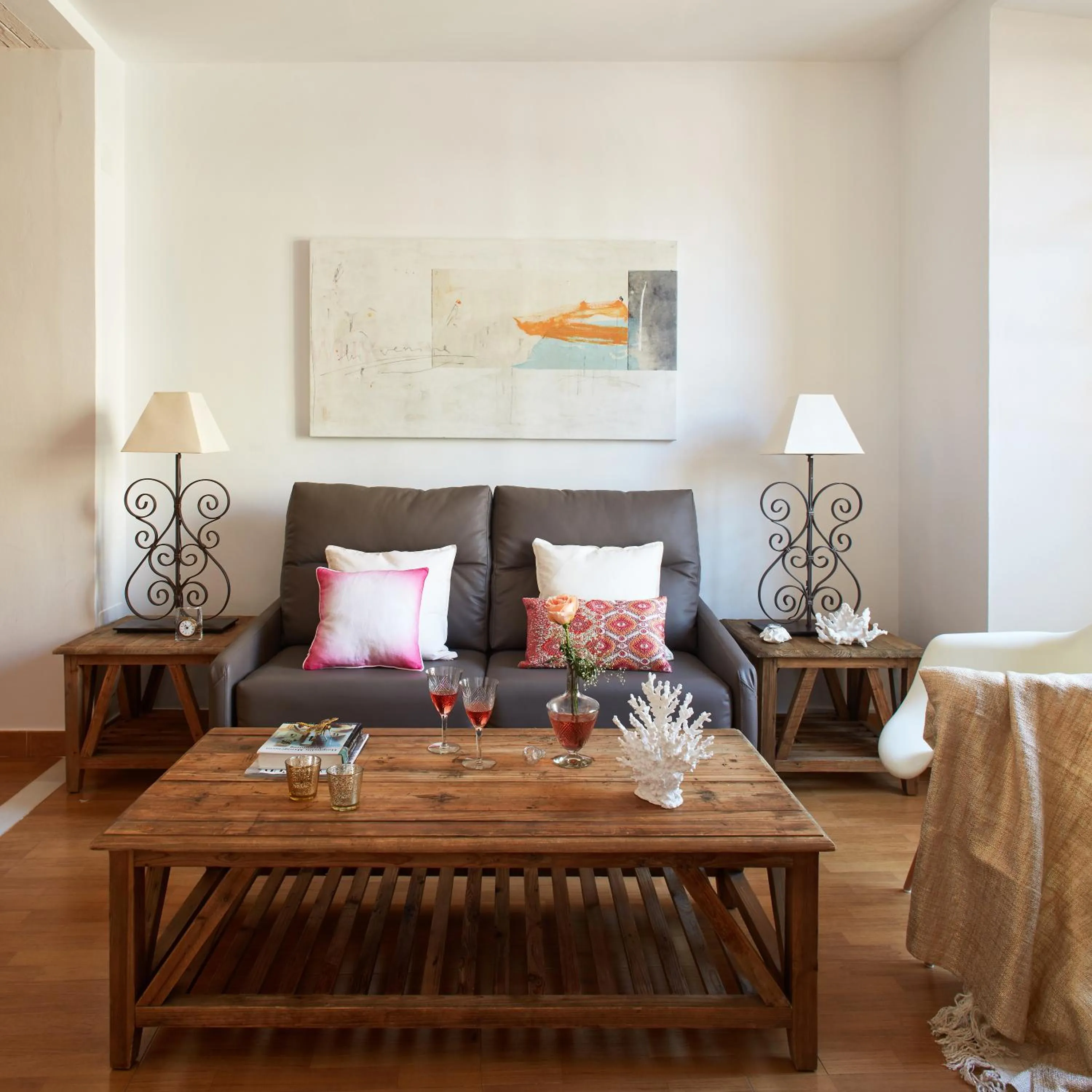 Living room in Lodgingmalaga Plaza Constitucion