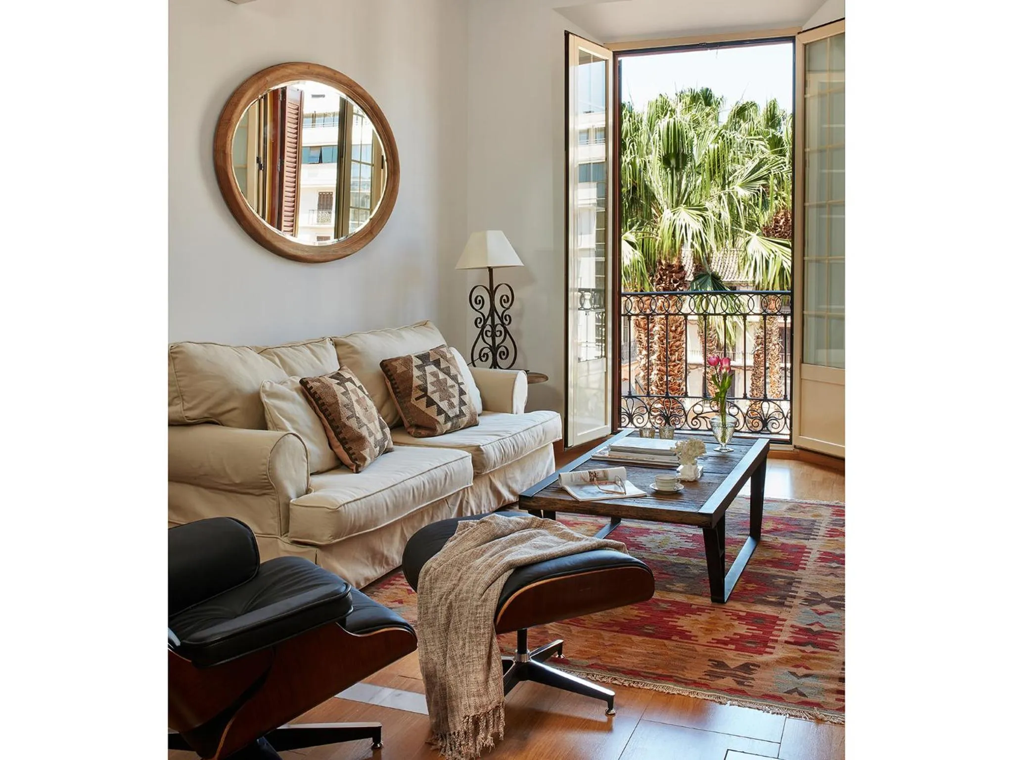 Seating area in Lodgingmalaga Plaza Constitucion