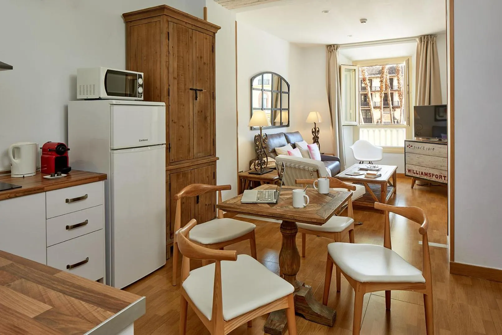 Living room in Lodgingmalaga Plaza Constitucion