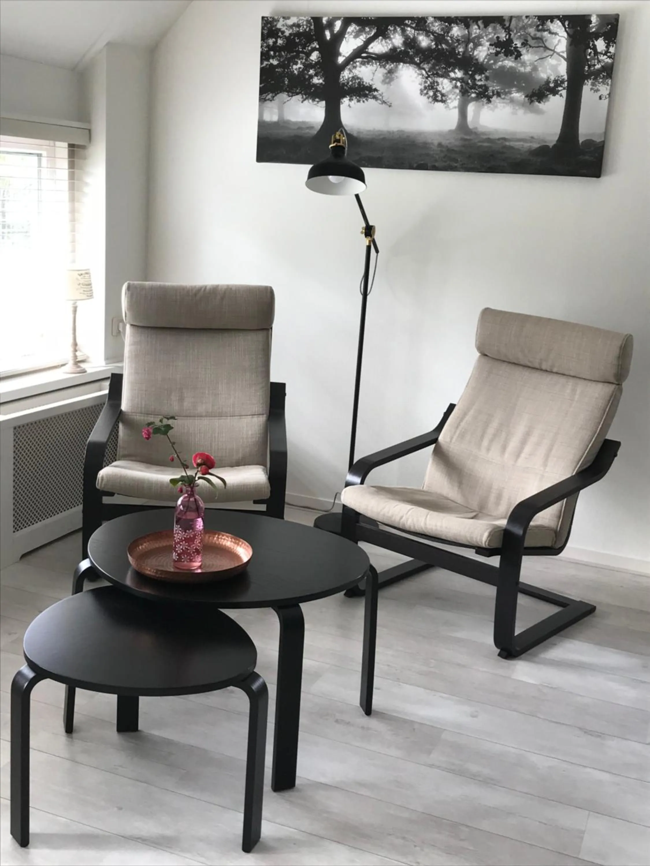 Seating area in Bed en Breakfast de Houtwiel