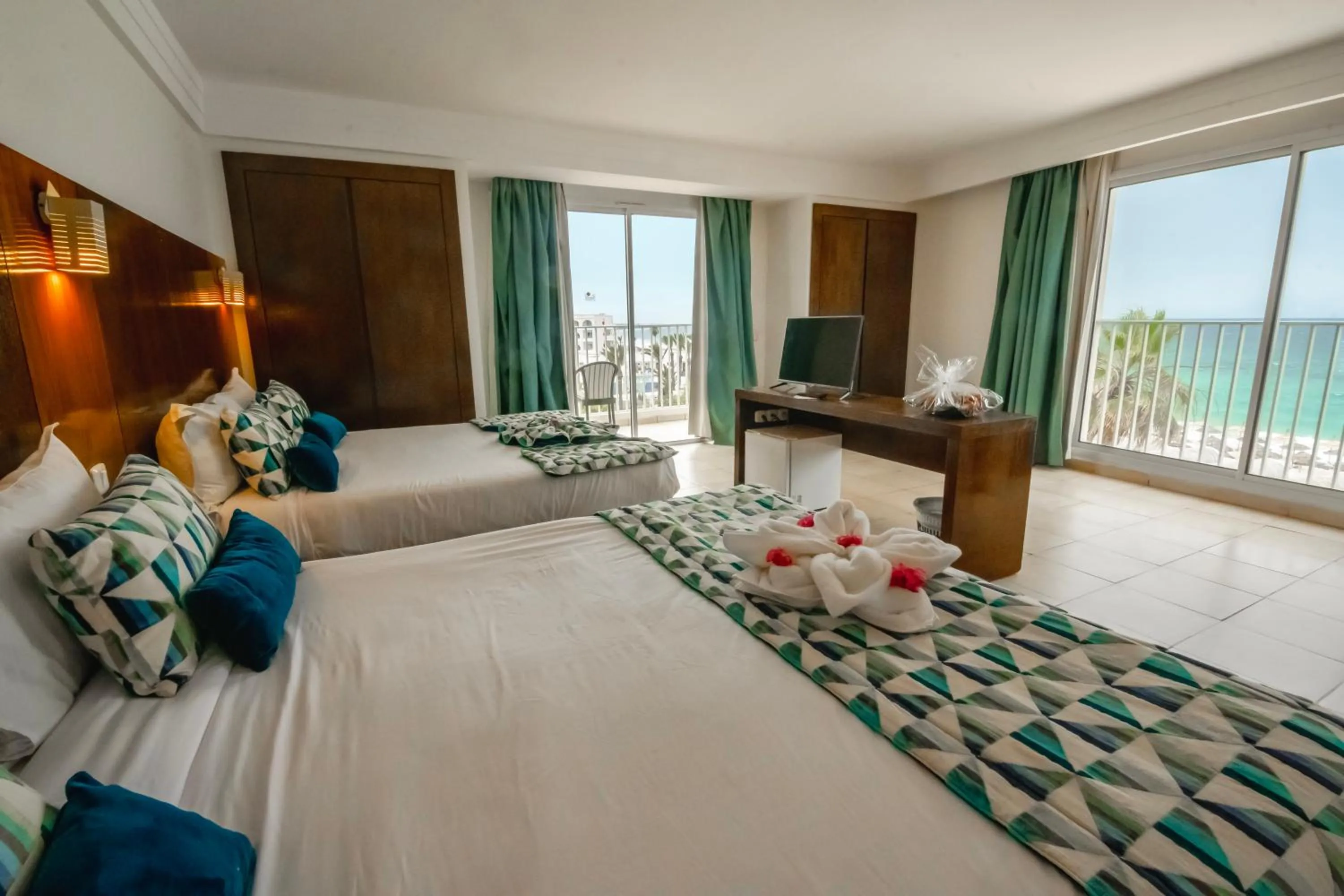 Bed in El Mehdi Beach Resort ex Primasol El Mehdi