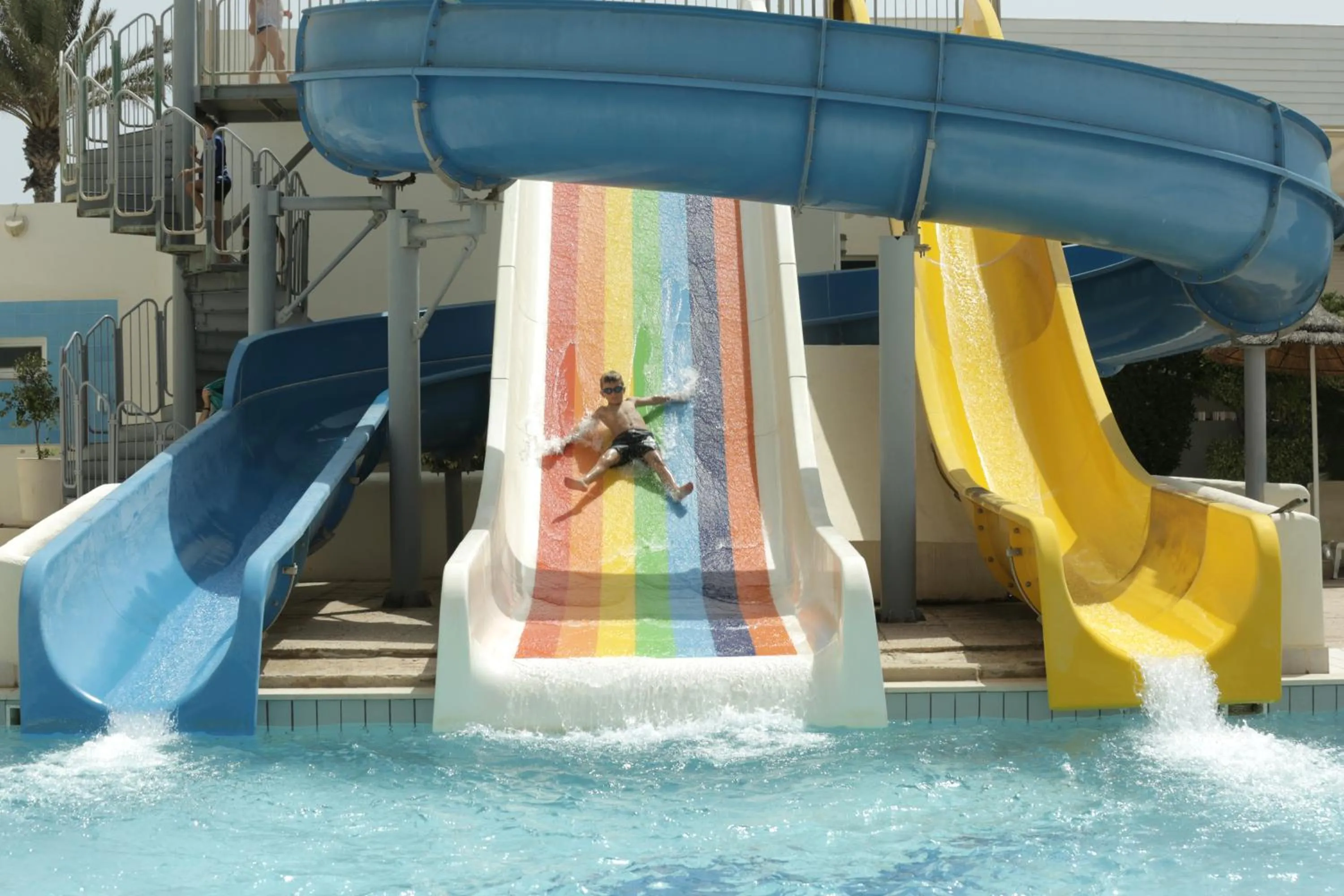 Aqua park in El Mehdi Beach Resort ex Primasol El Mehdi