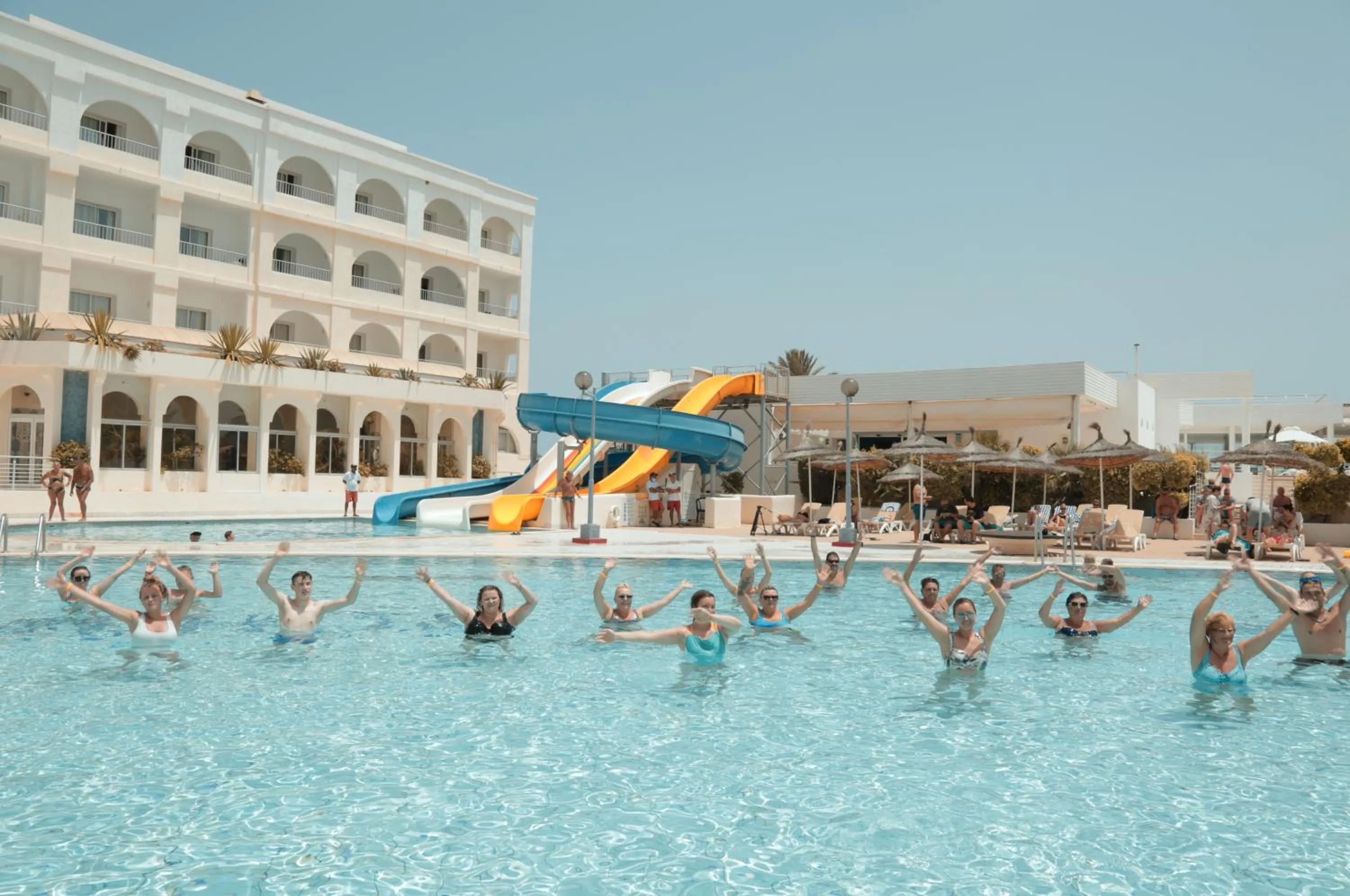 Swimming pool in El Mehdi Beach Resort ex Primasol El Mehdi