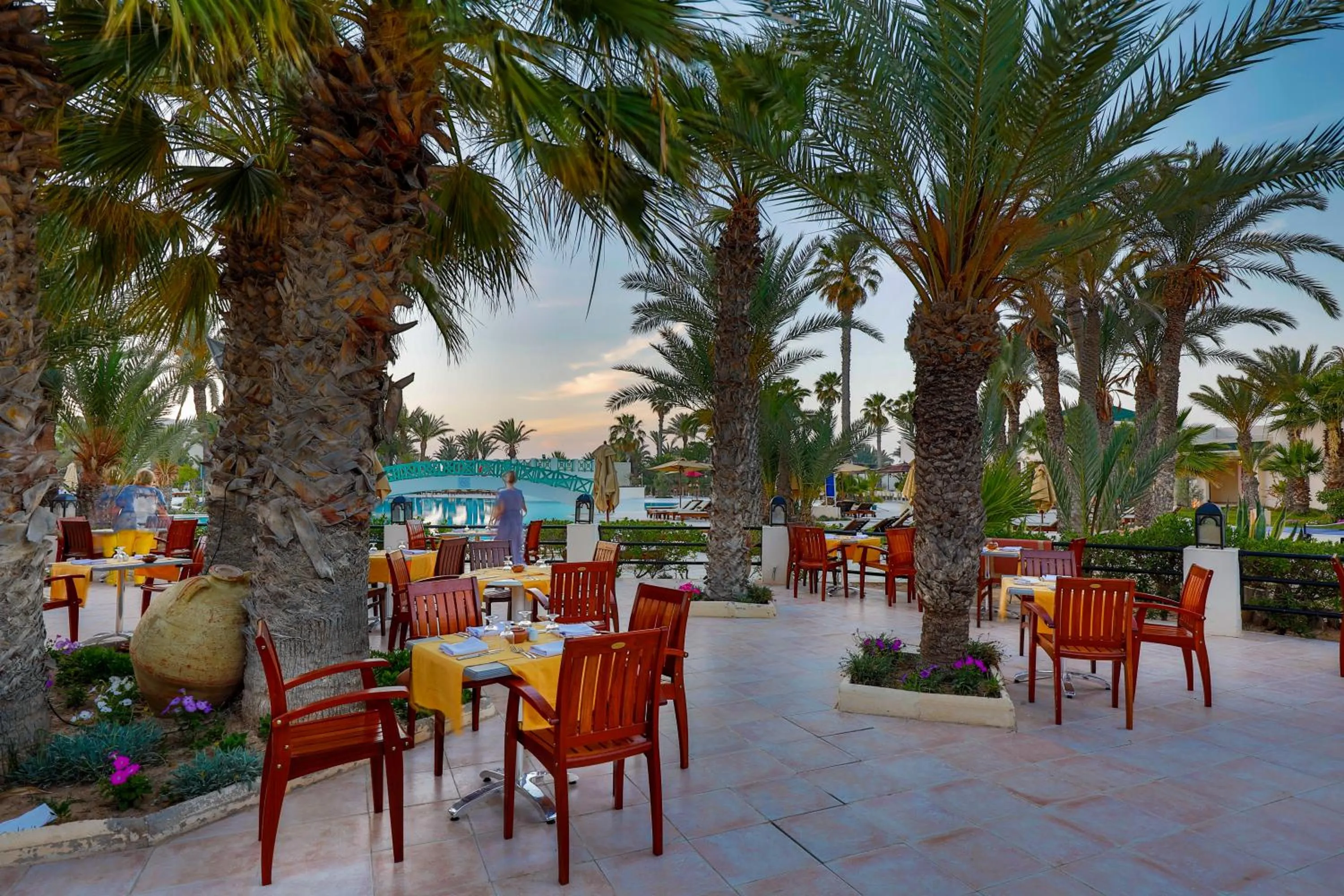 Patio in Yadis Djerba Thalasso & Spa - All Inclusive