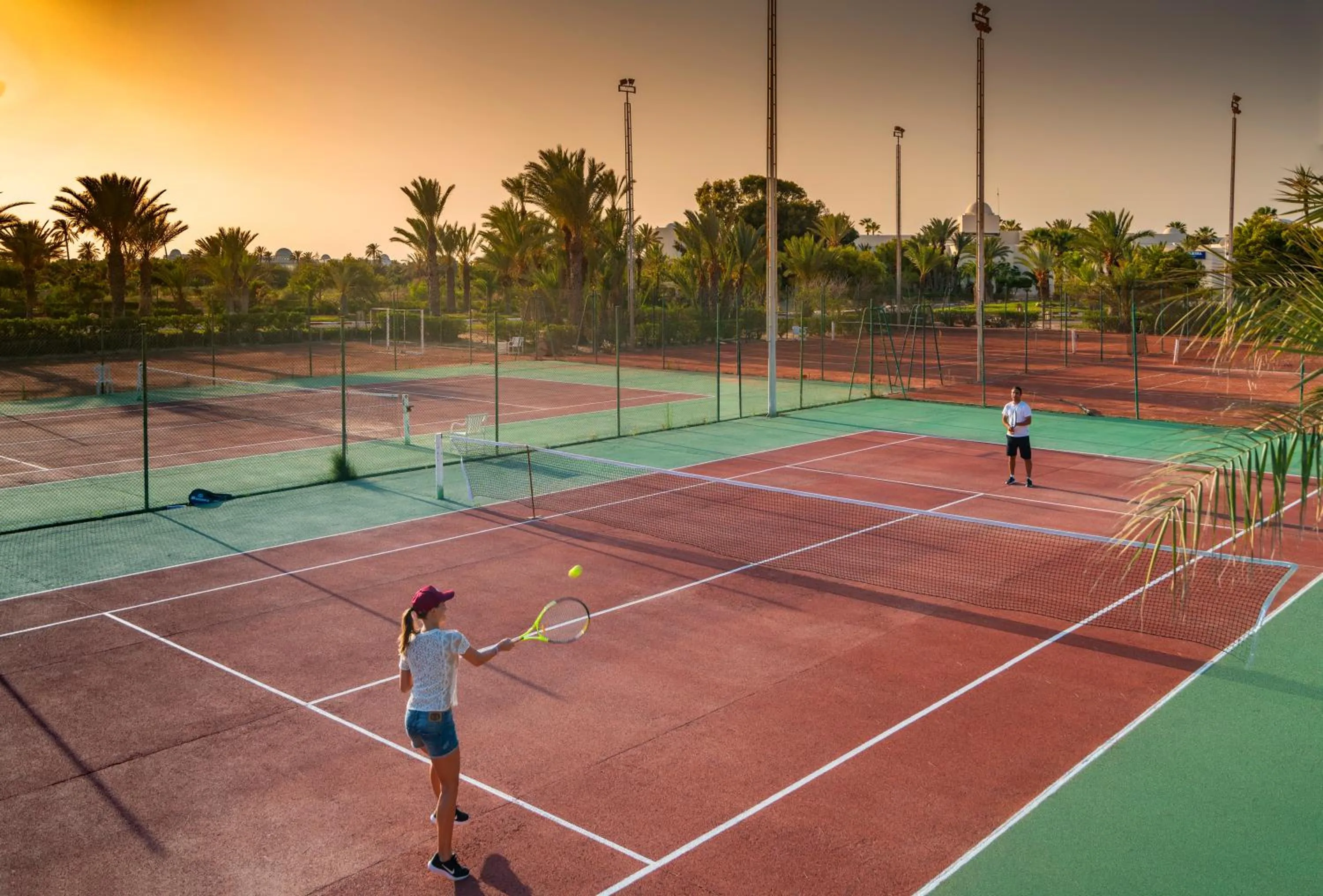 Tennis court in Yadis Djerba Thalasso & Spa - All Inclusive