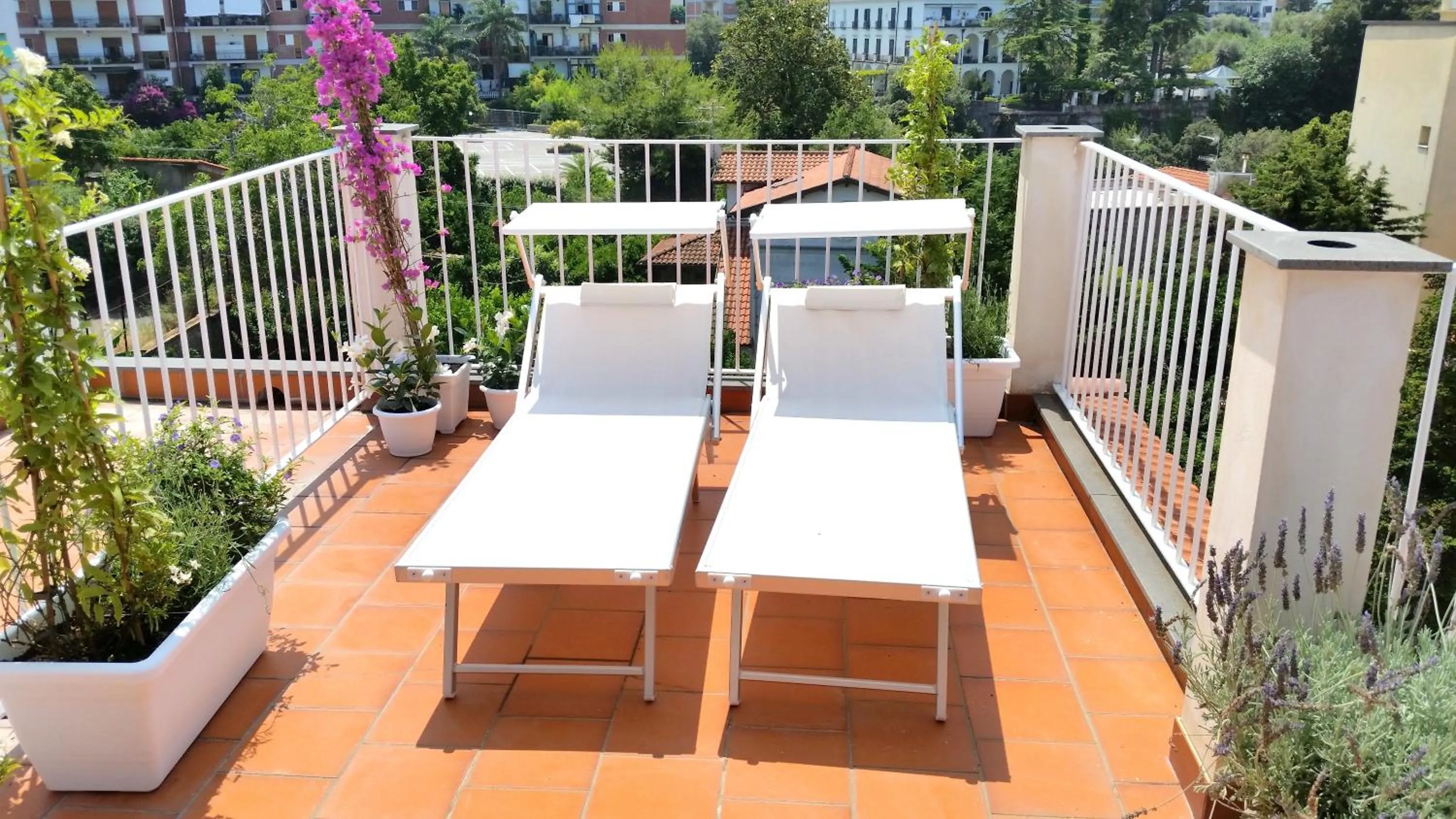 Balcony/Terrace in B&B Unique