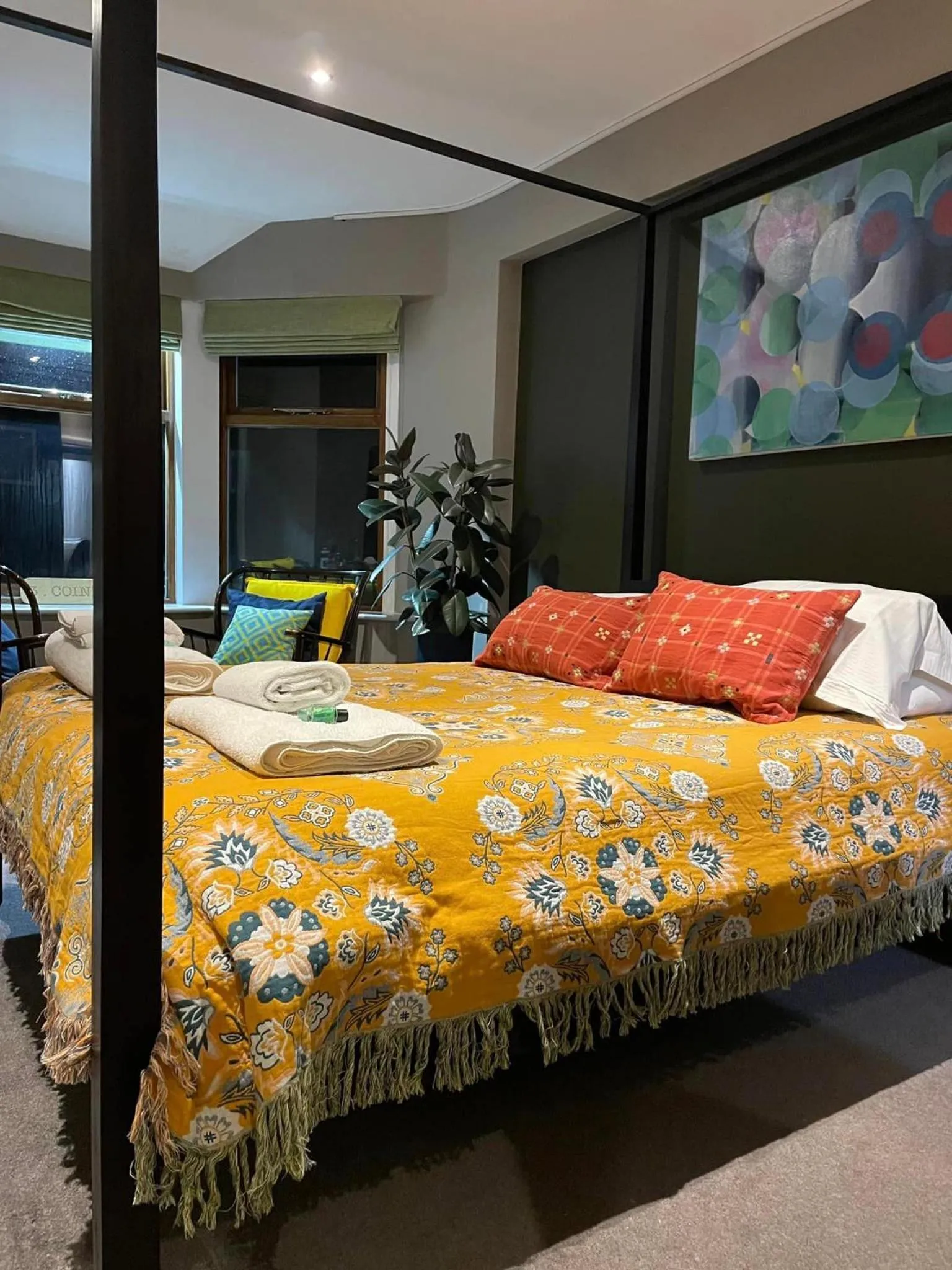 Bed in The Cross Inn