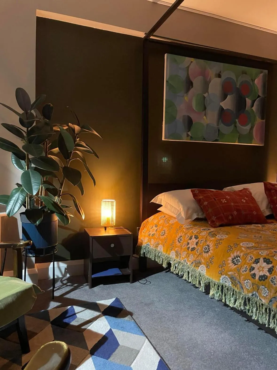 Bed in The Cross Inn