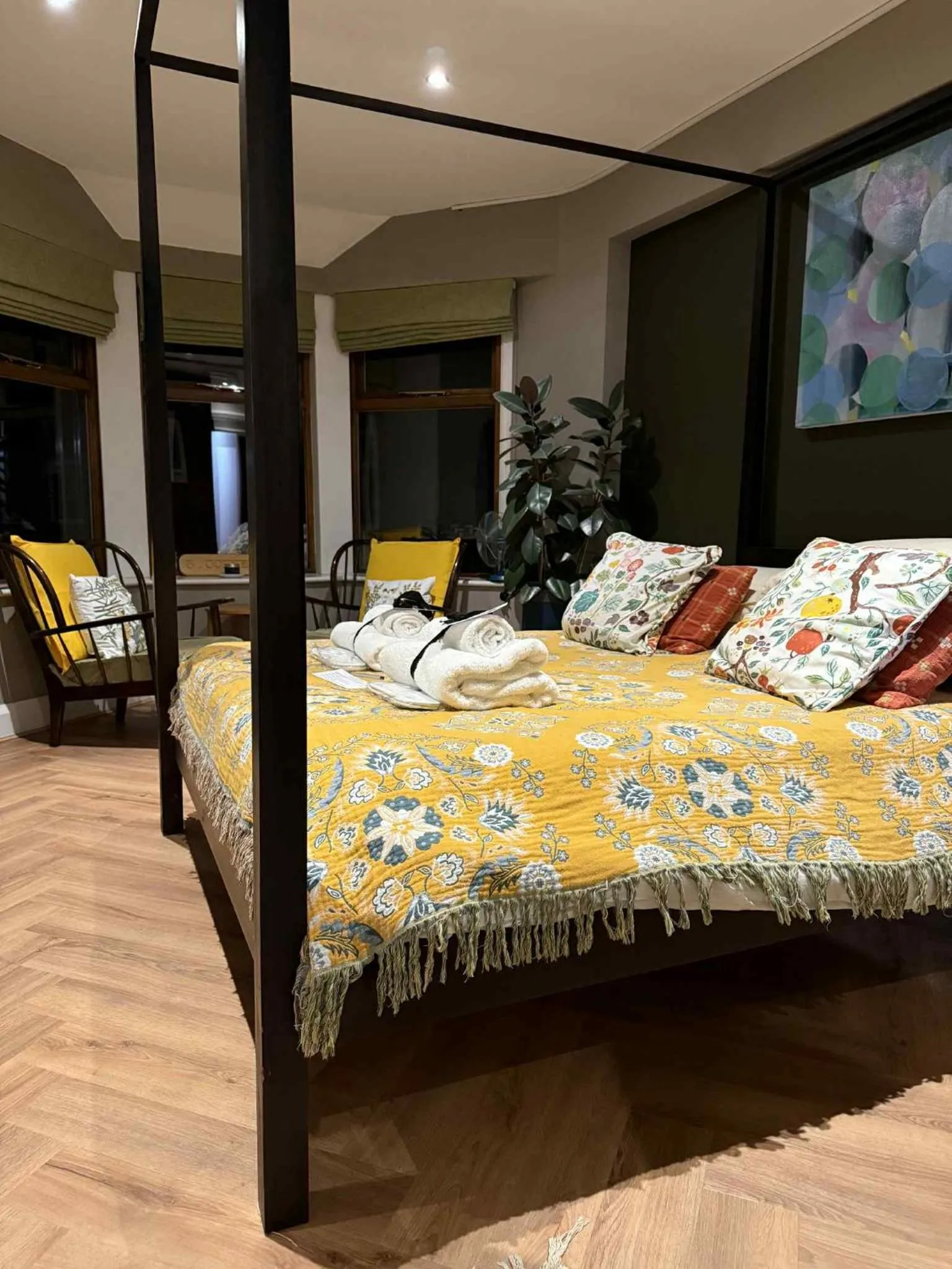 Bed in The Cross Inn