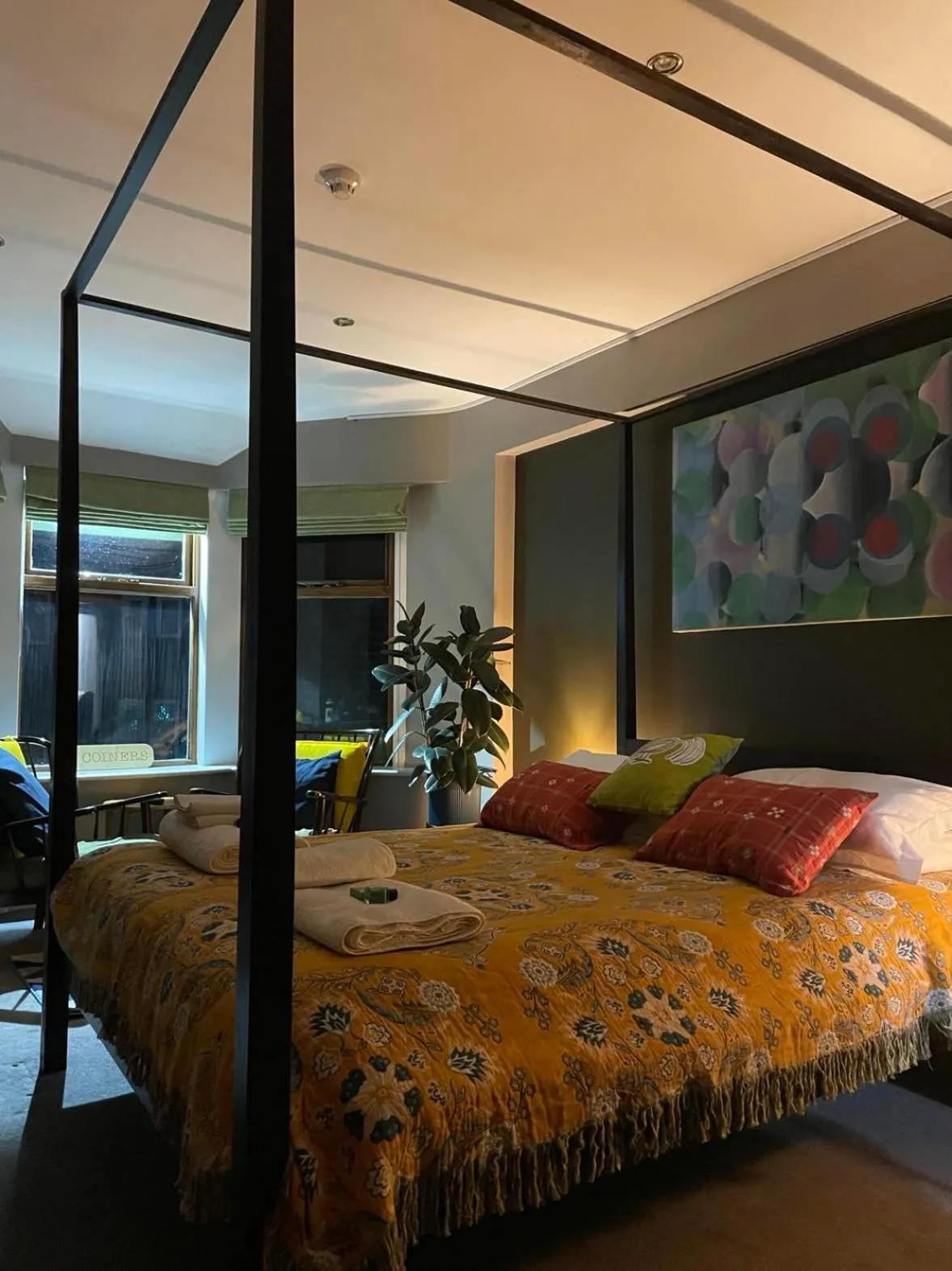 Bed in The Cross Inn