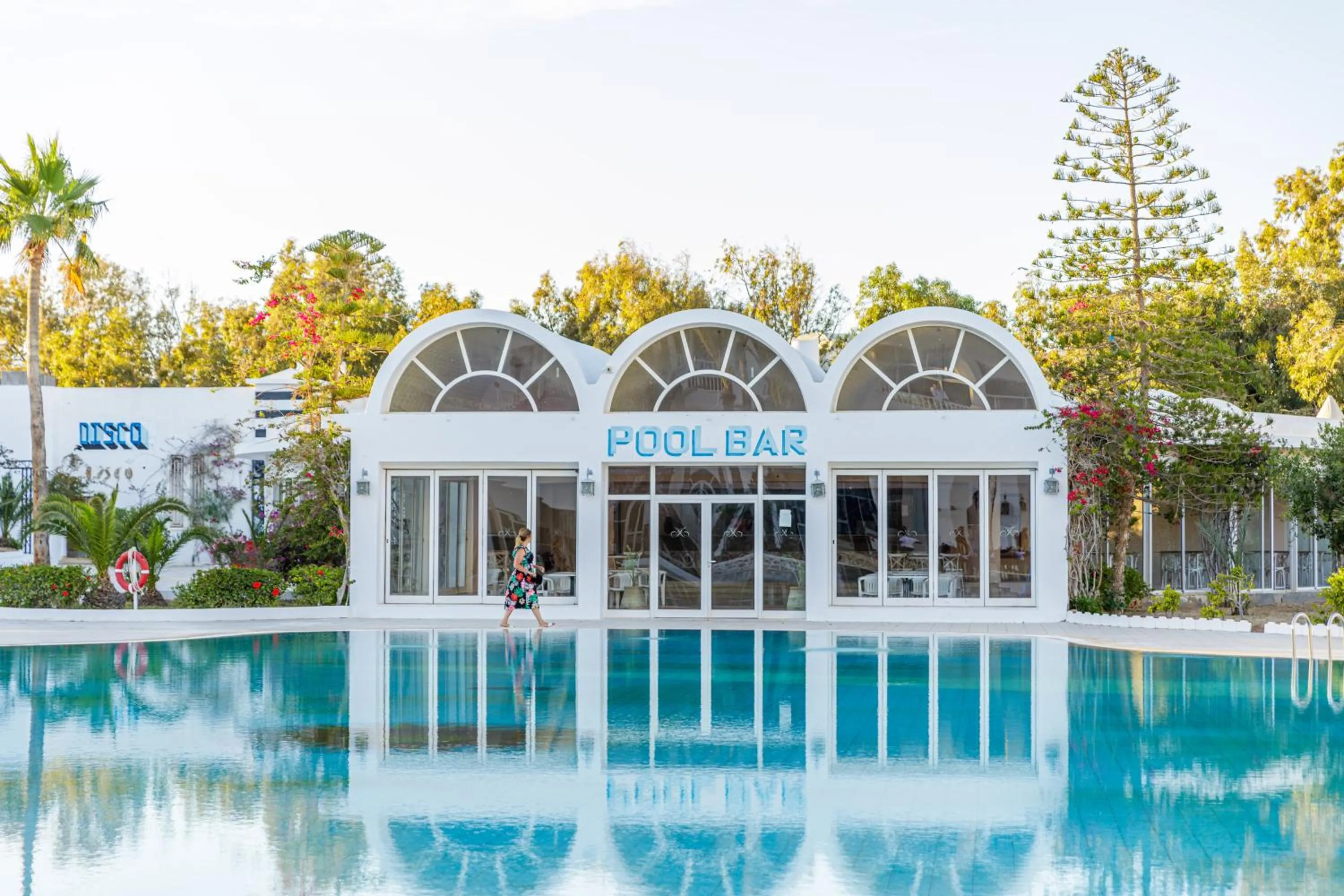 Swimming pool in Iris Hotel & Thalasso
