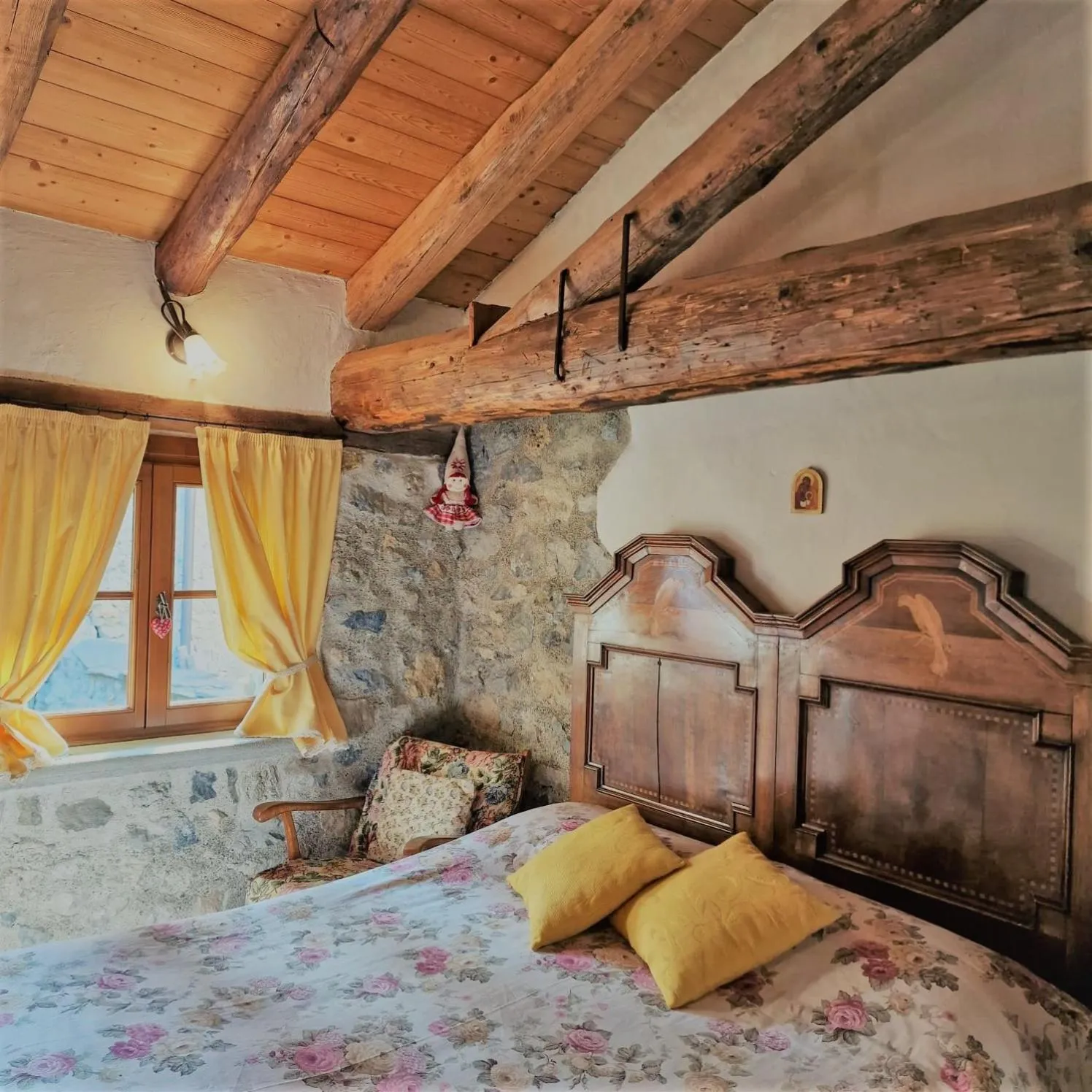 Bed in B&B Santa Brigida
