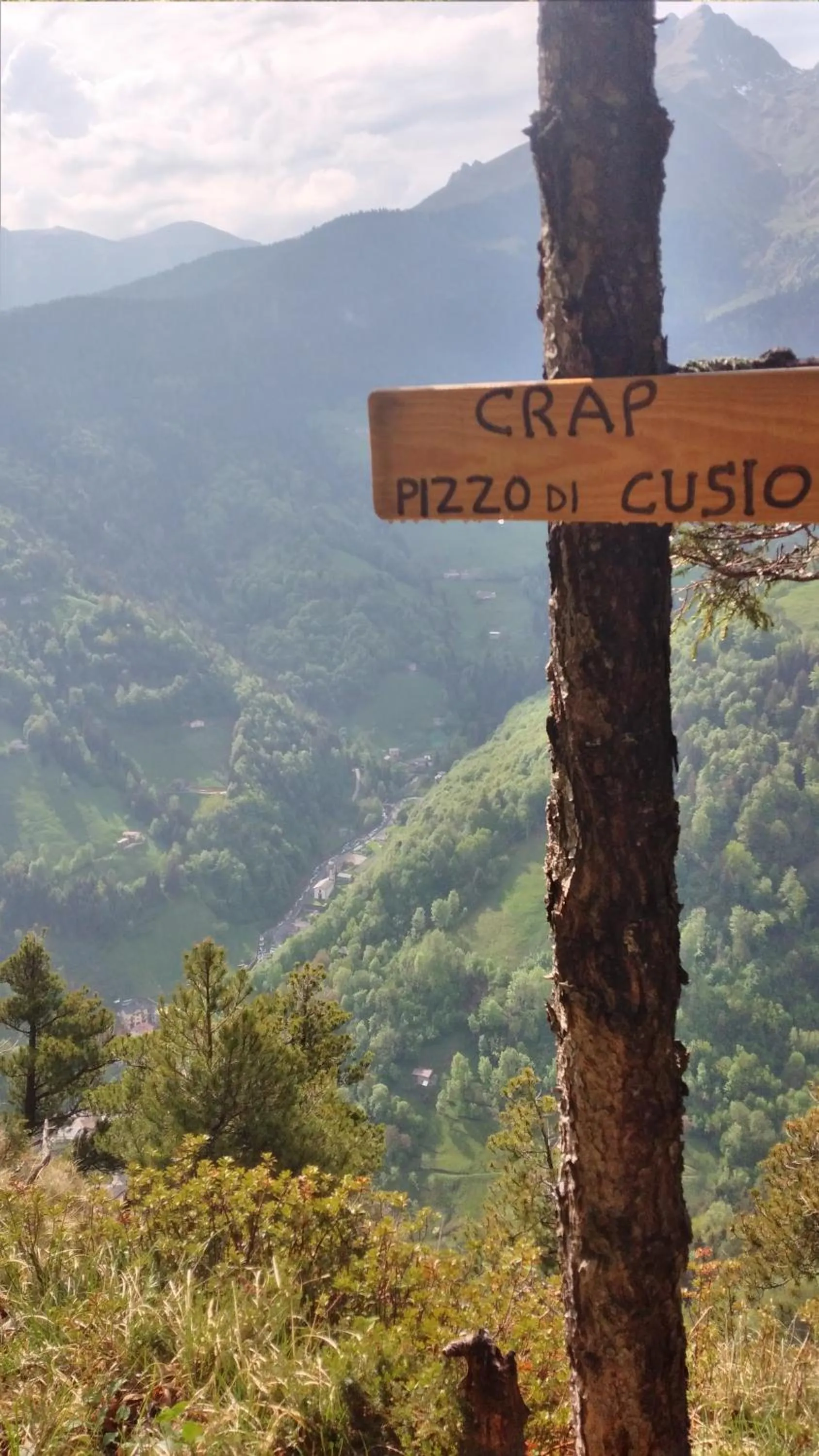 Hiking in B&B Santa Brigida