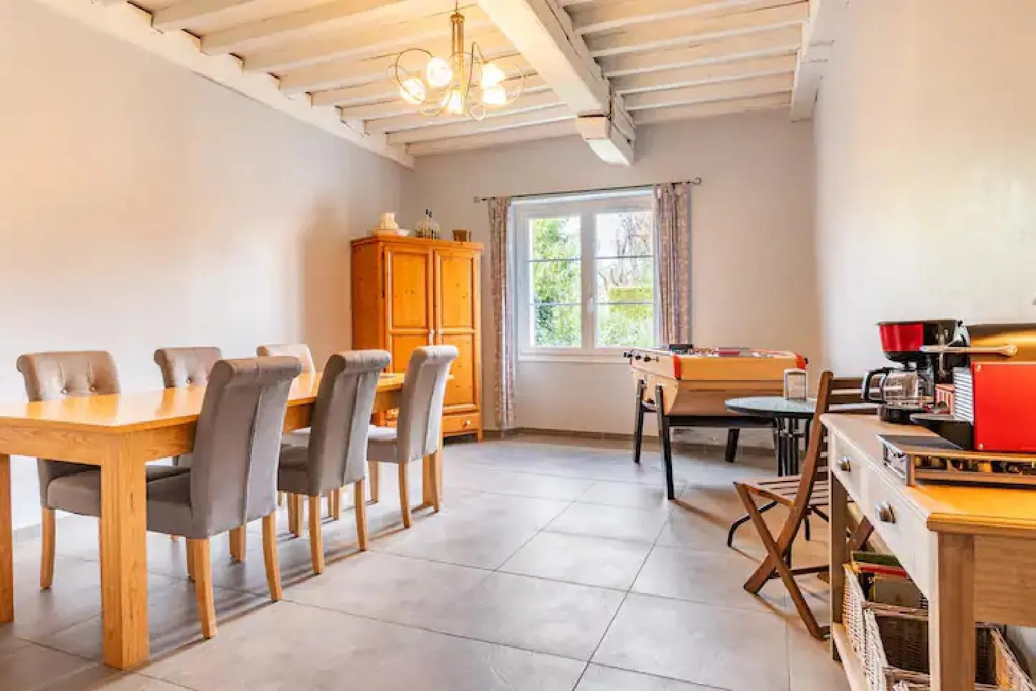 Dining area in Les Ecuries du SEQUE