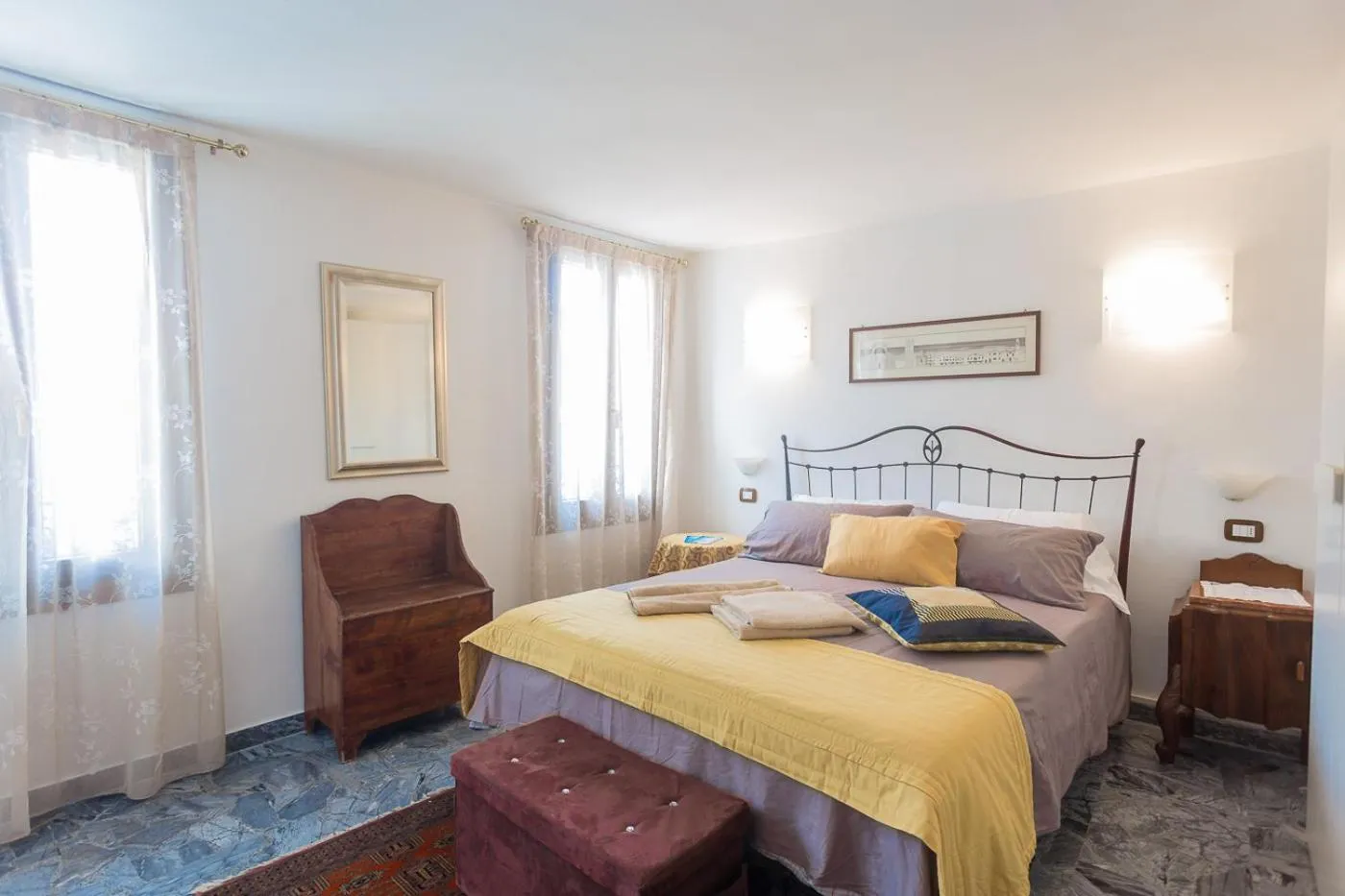 Bedroom, Bed in B&B Antico Orologio