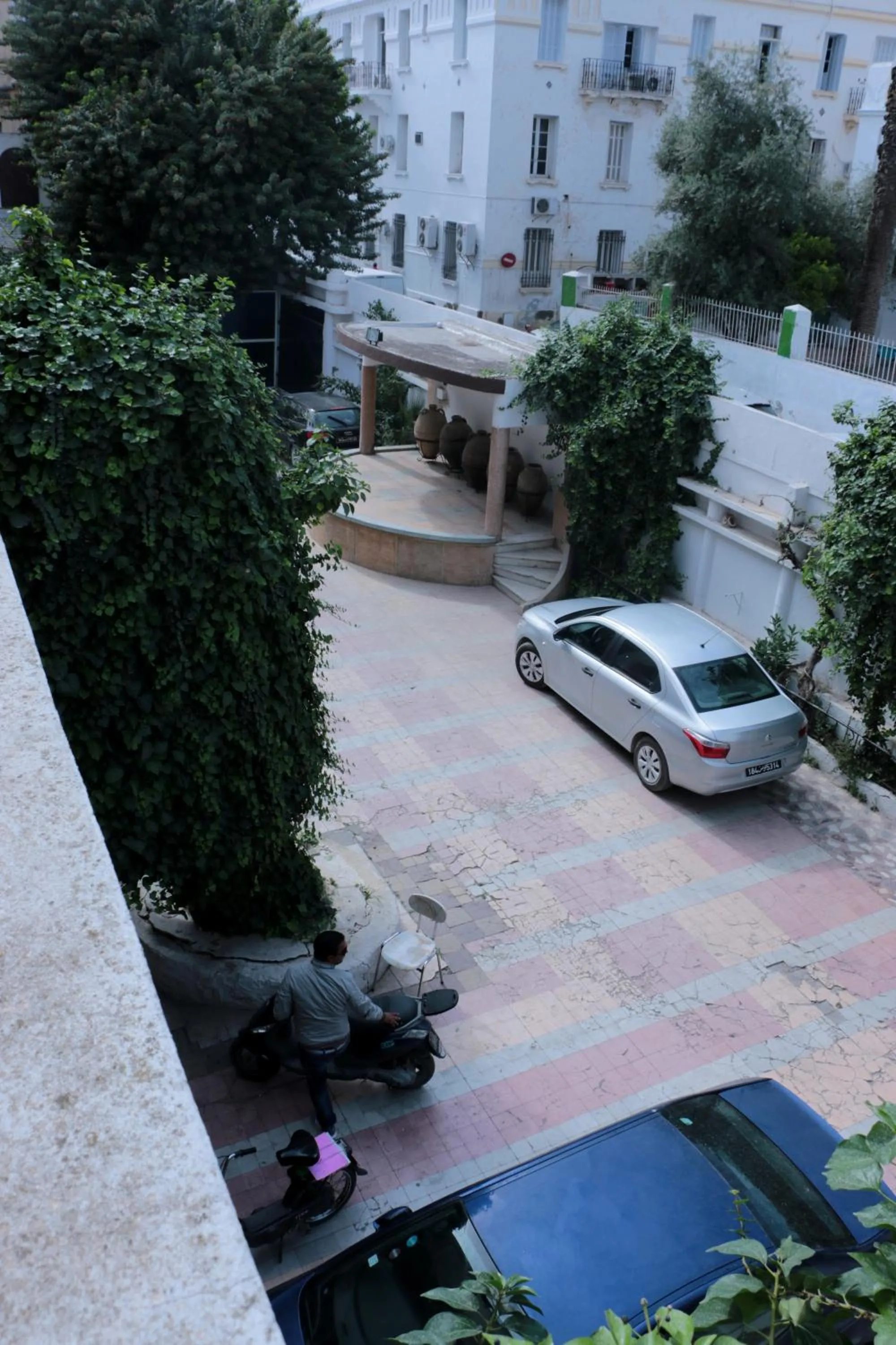 Garden view in Hotel Saint Georges Tunis