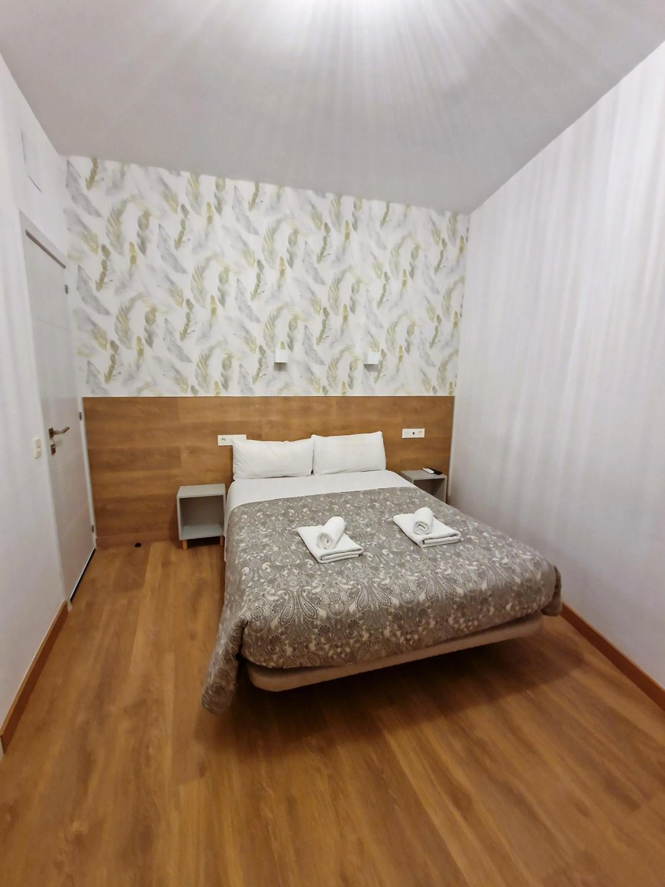 Bed in Hostal A Nuestra Senora de La Paloma