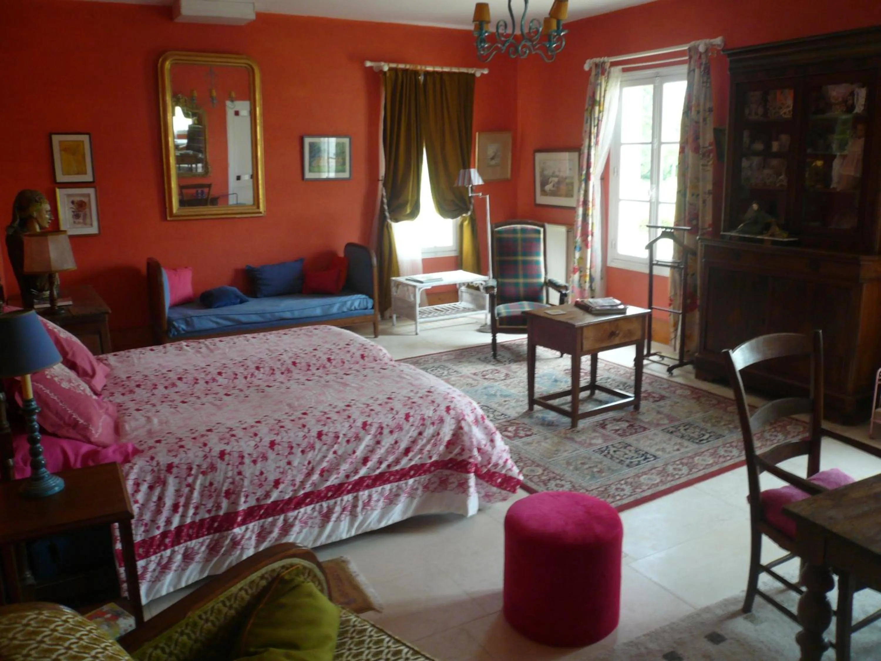 Bedroom, Bed in LOGIS du Château du Bois Doucet