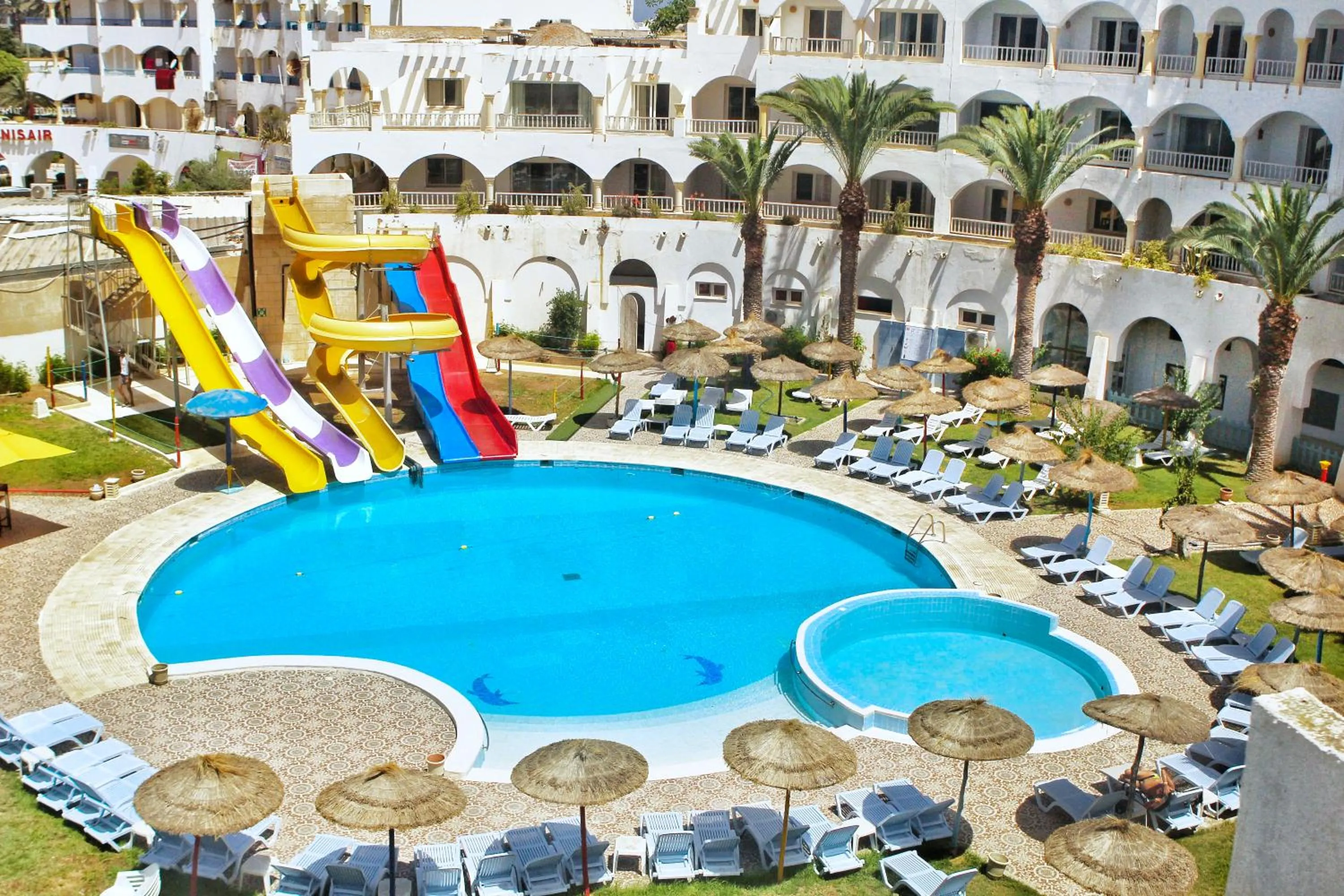 Aqua park in Hotel El Habib Monastir