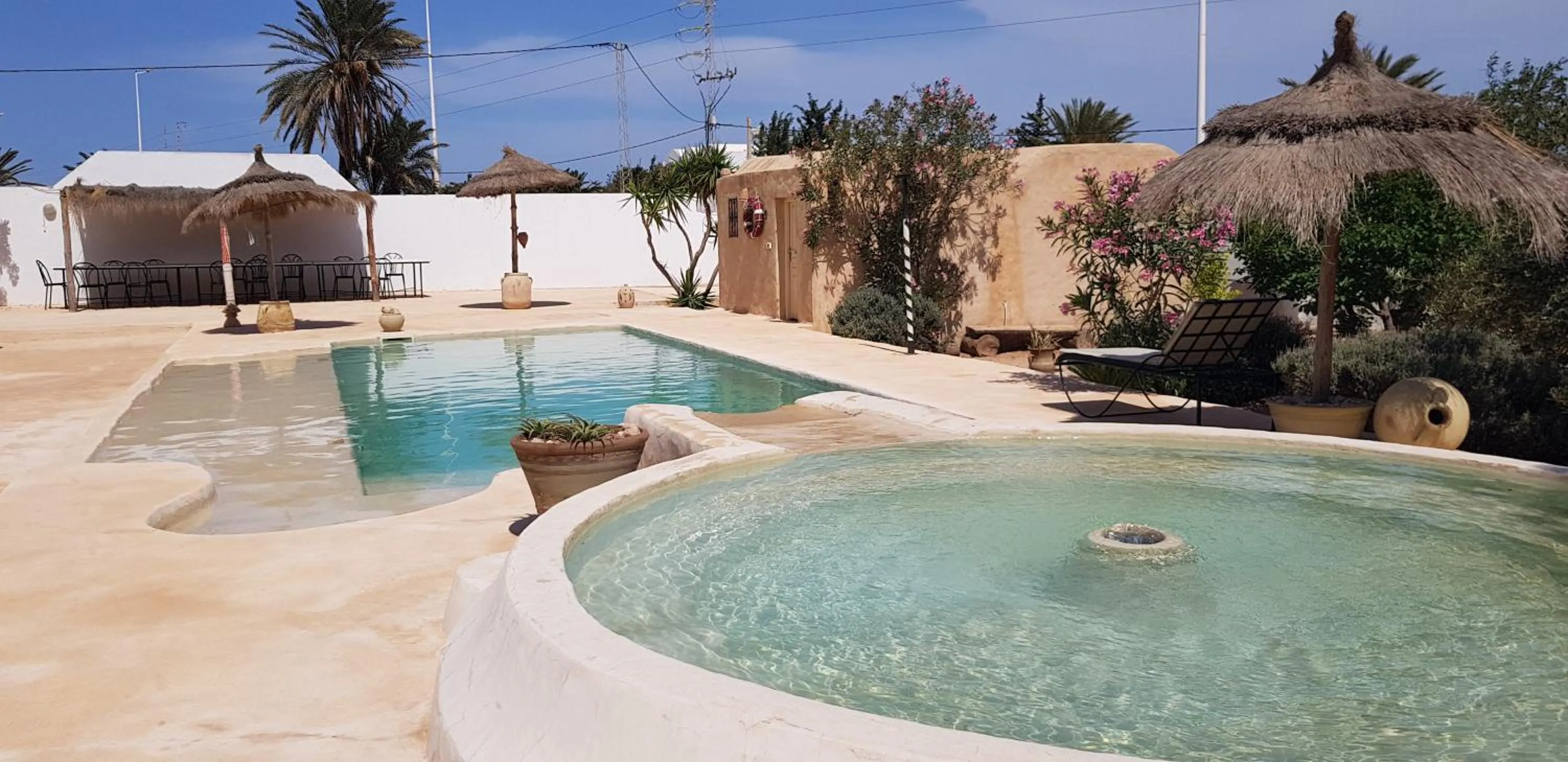 Swimming pool in Menzel Sonia Caja