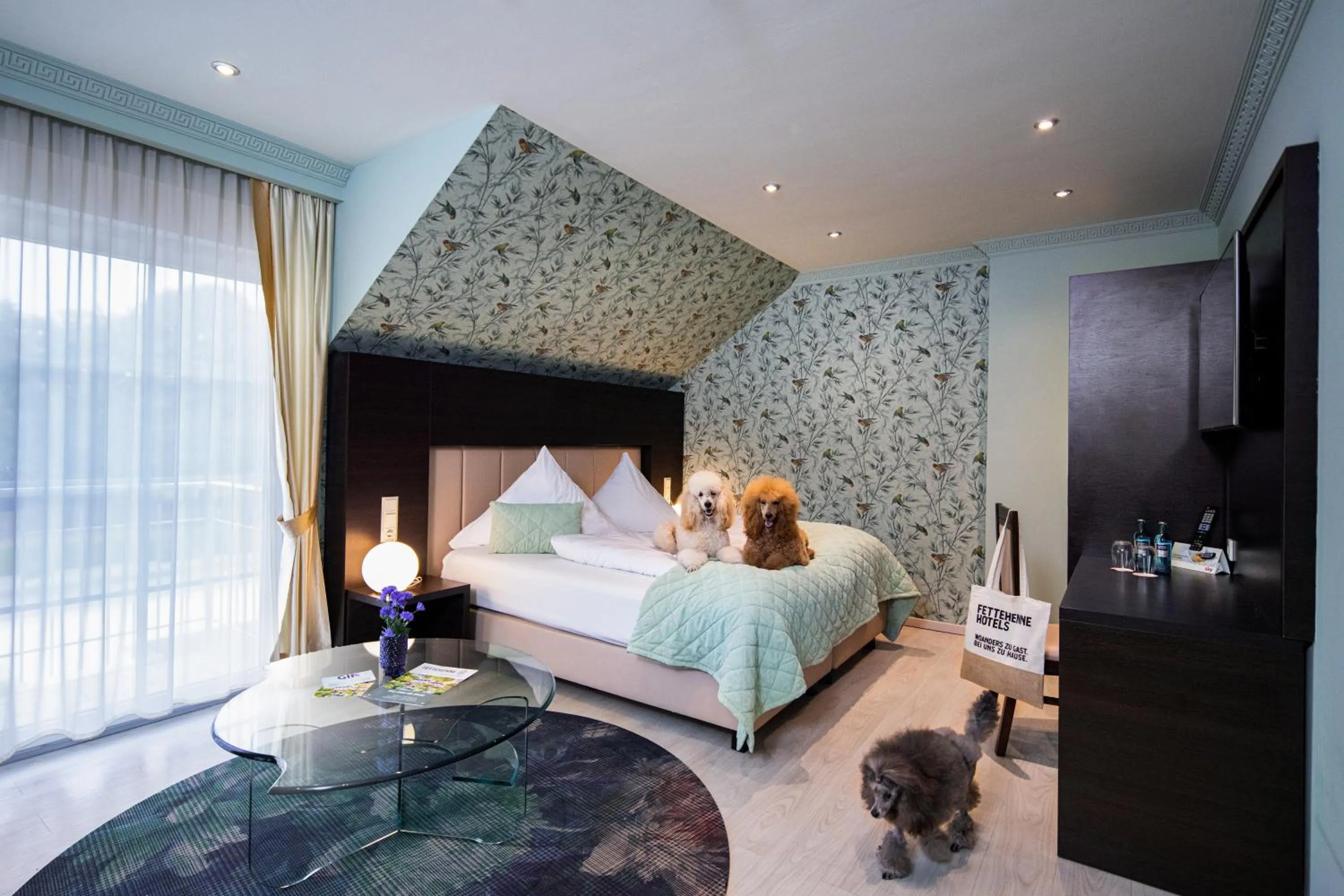 Pets, Bed in Kristallhotel Fettehenne