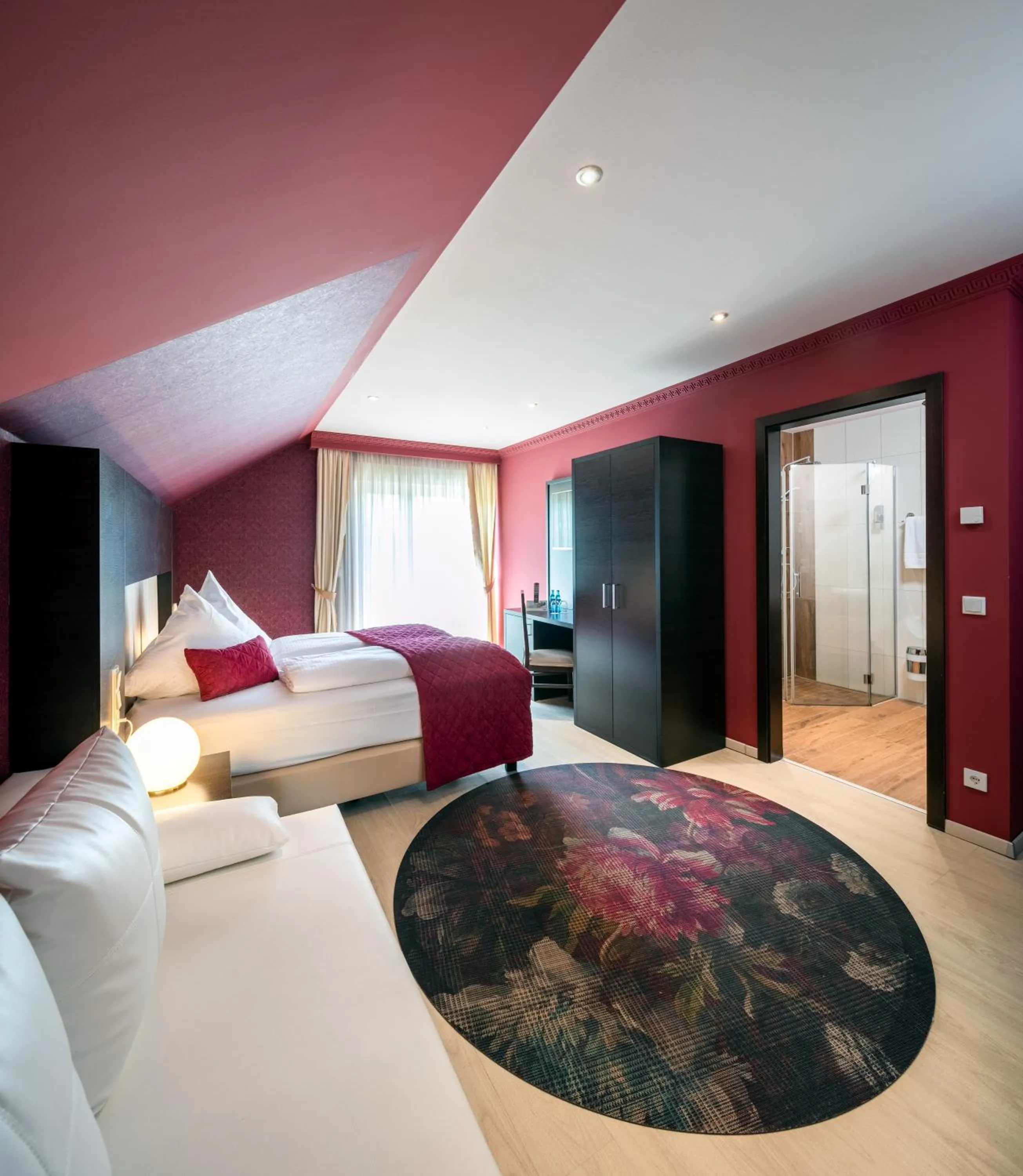 Bedroom, Bed in Kristallhotel Fettehenne