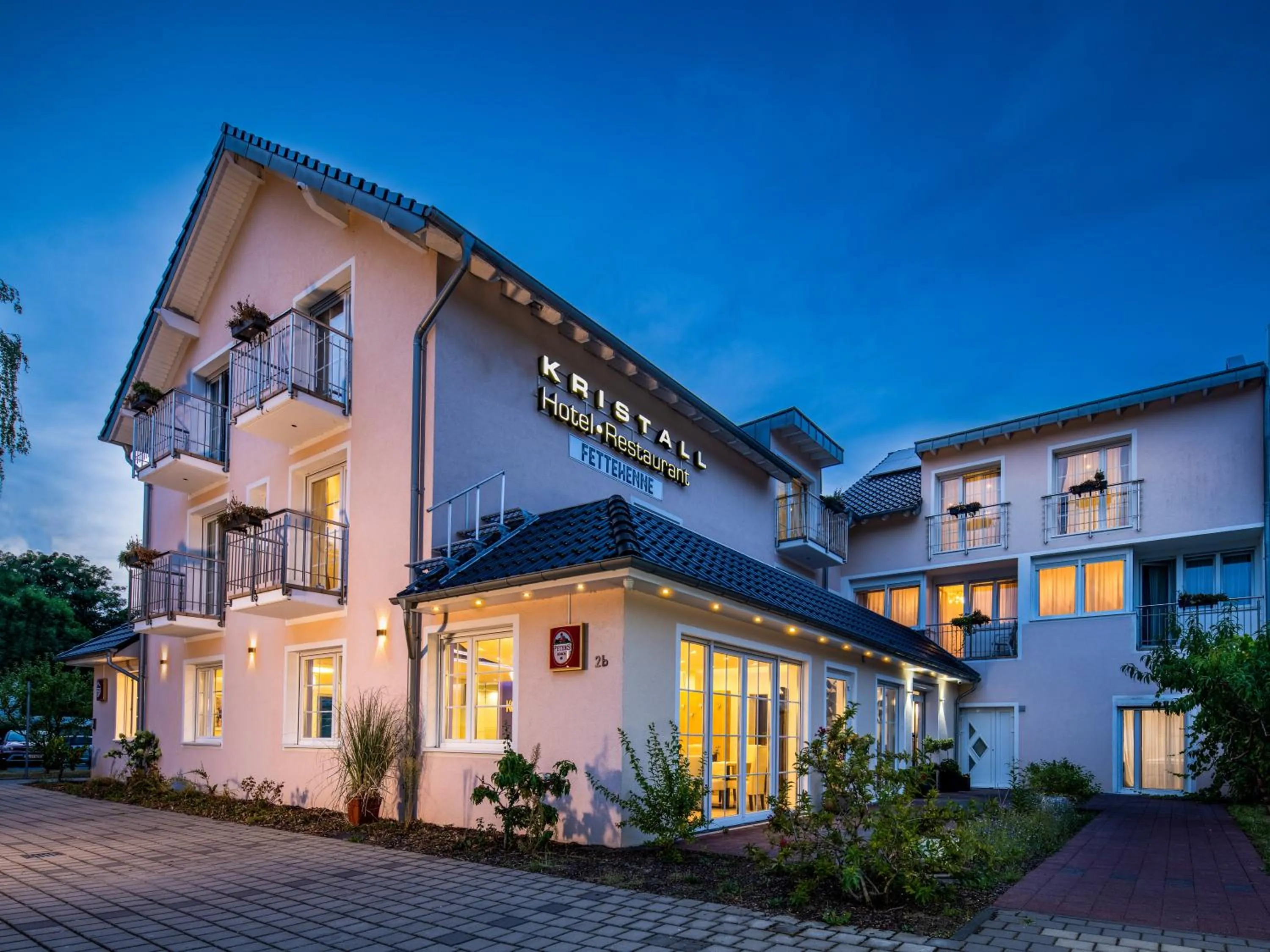 Property building in Kristallhotel Fettehenne