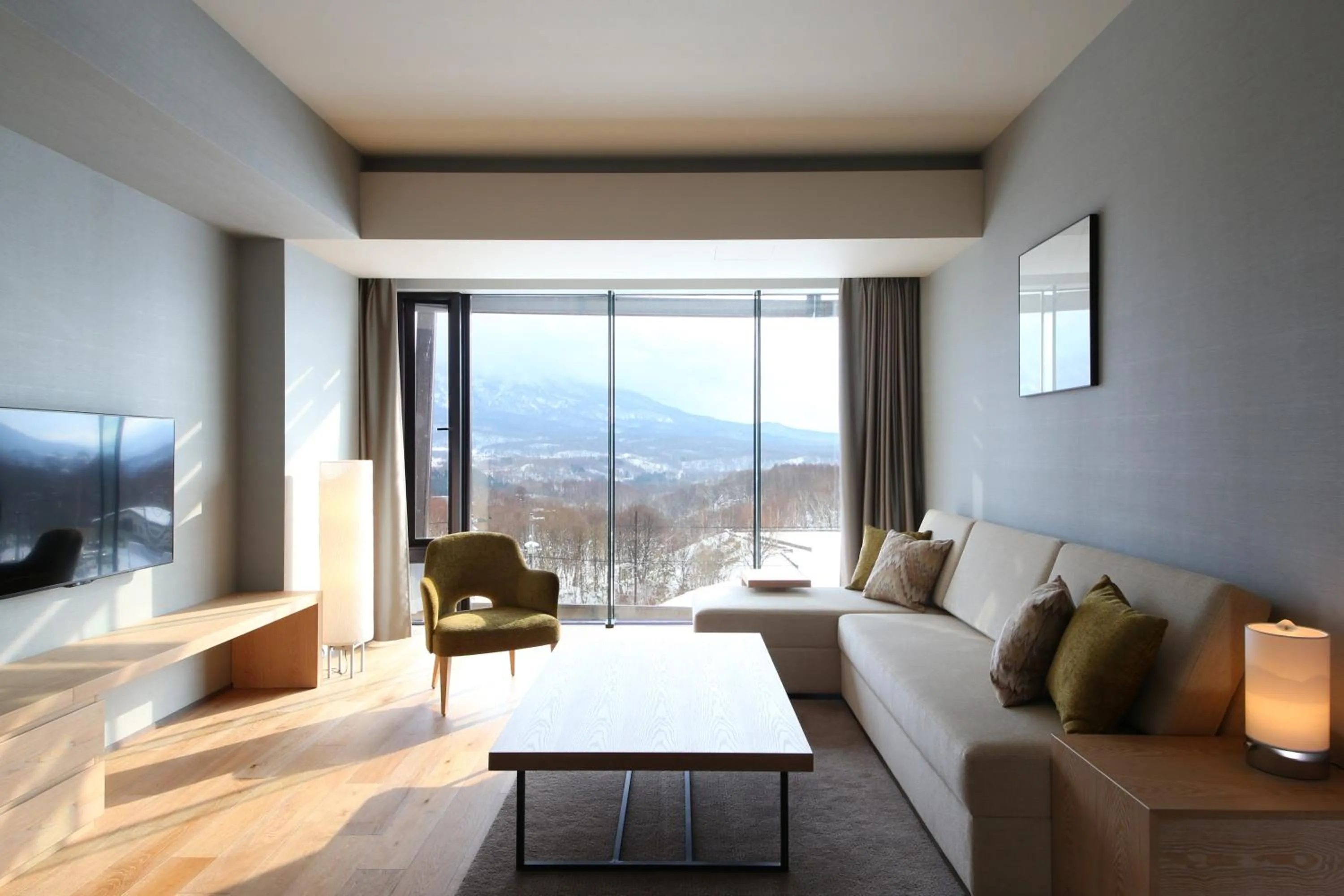 Living room in Aya Niseko